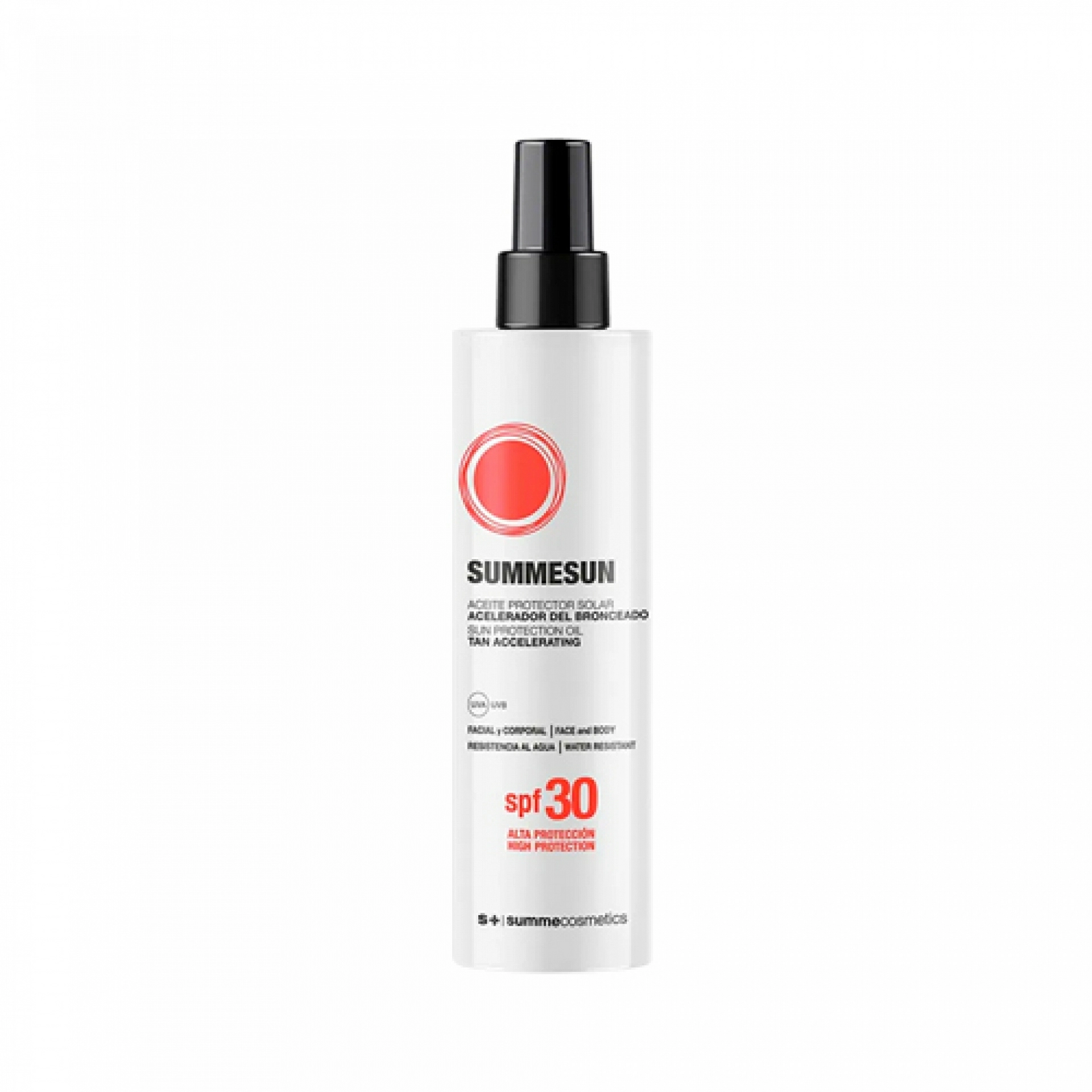SPF30 Aceite | Aceite protector solar acelerador del bronceado 200ml - Summesun - Summecosmetics ®