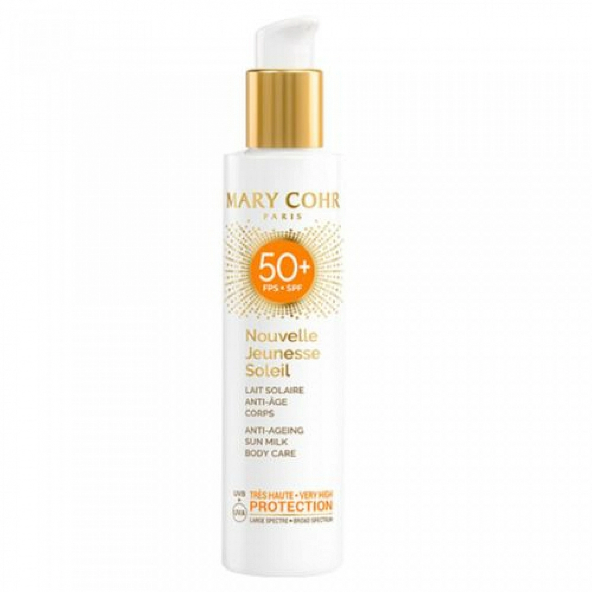 SPF50 Lait Anti-Âge Corps I Leche Antiedad 150ml - Mary Cohr ®