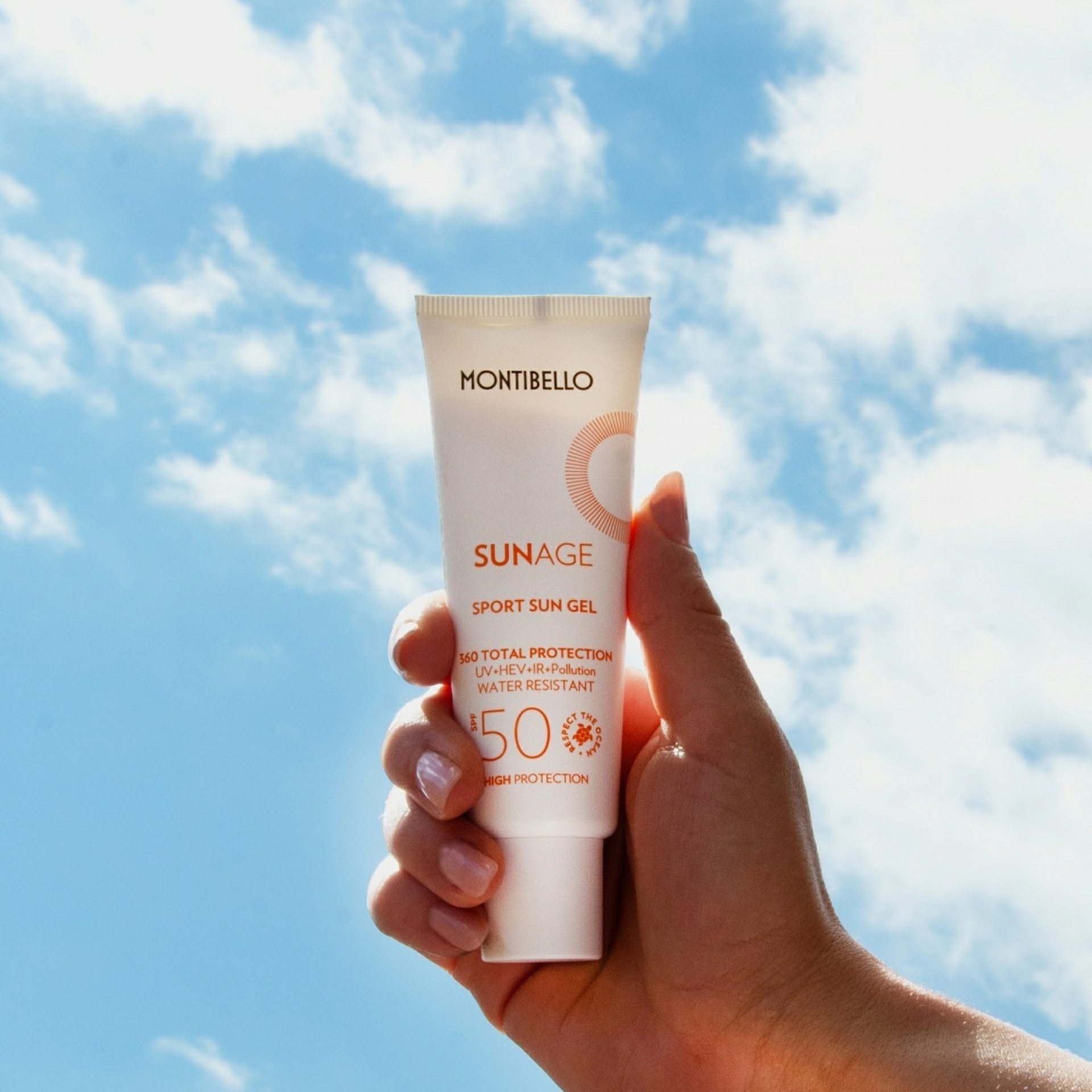 Sport Gel SPF30 | Gel Fotoprotector Facial 50ml - Sun Age - Montibello ®