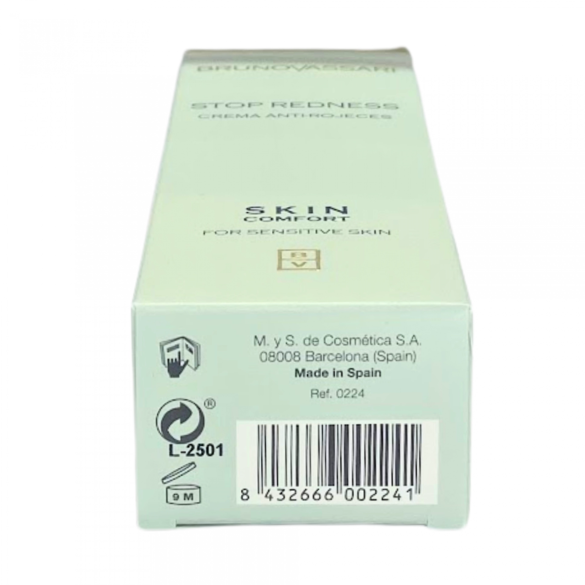 Stop Redness | Crema anti-rojeces 50ml - Skin Comfort - Bruno Vassari ®