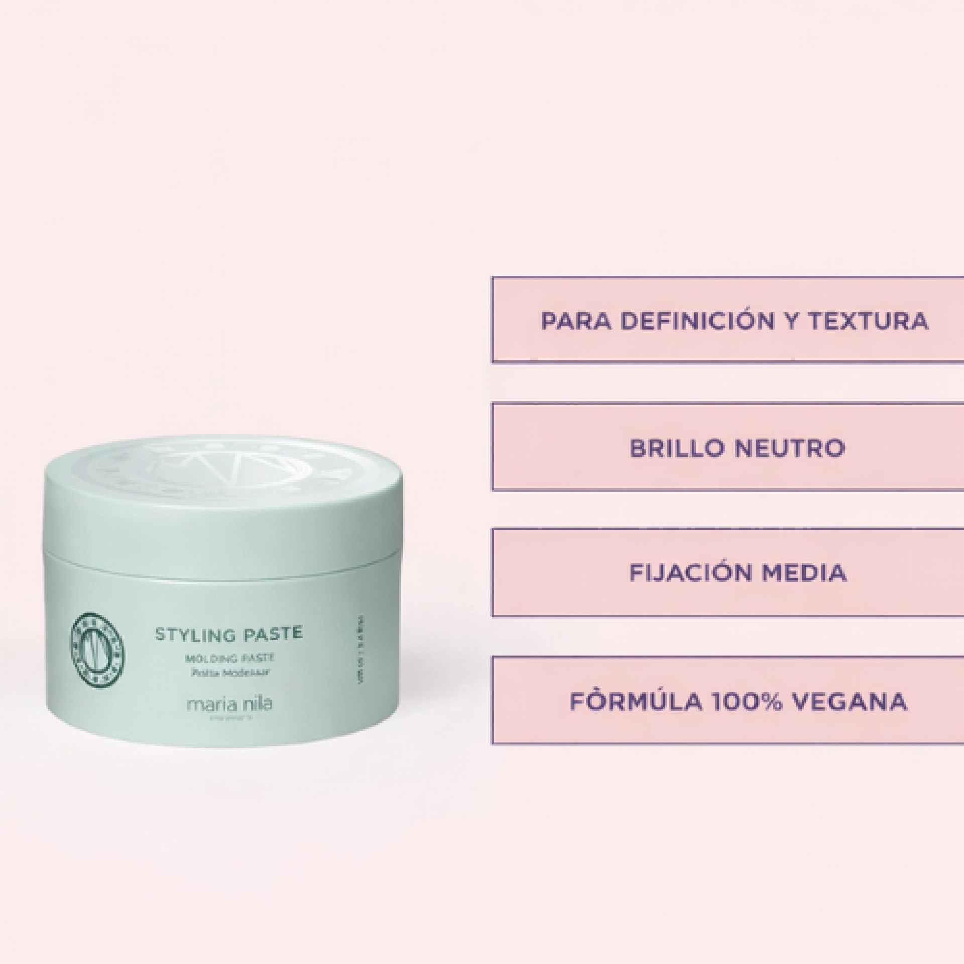 Styling Paste | Pasta Moldeadora Flexible 100 ml - MN Minerals - Maria Nila ®