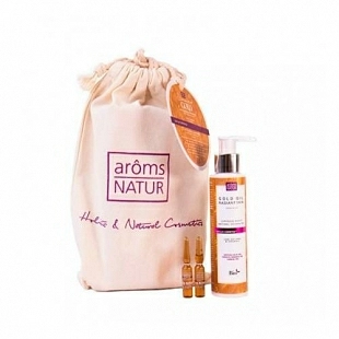 Summer Gold Bag | Pack iluminador: Gold Oil 100ml, ampollas DNA Repair 2x1,5ml + 2 regalos - Arôms Natur ®