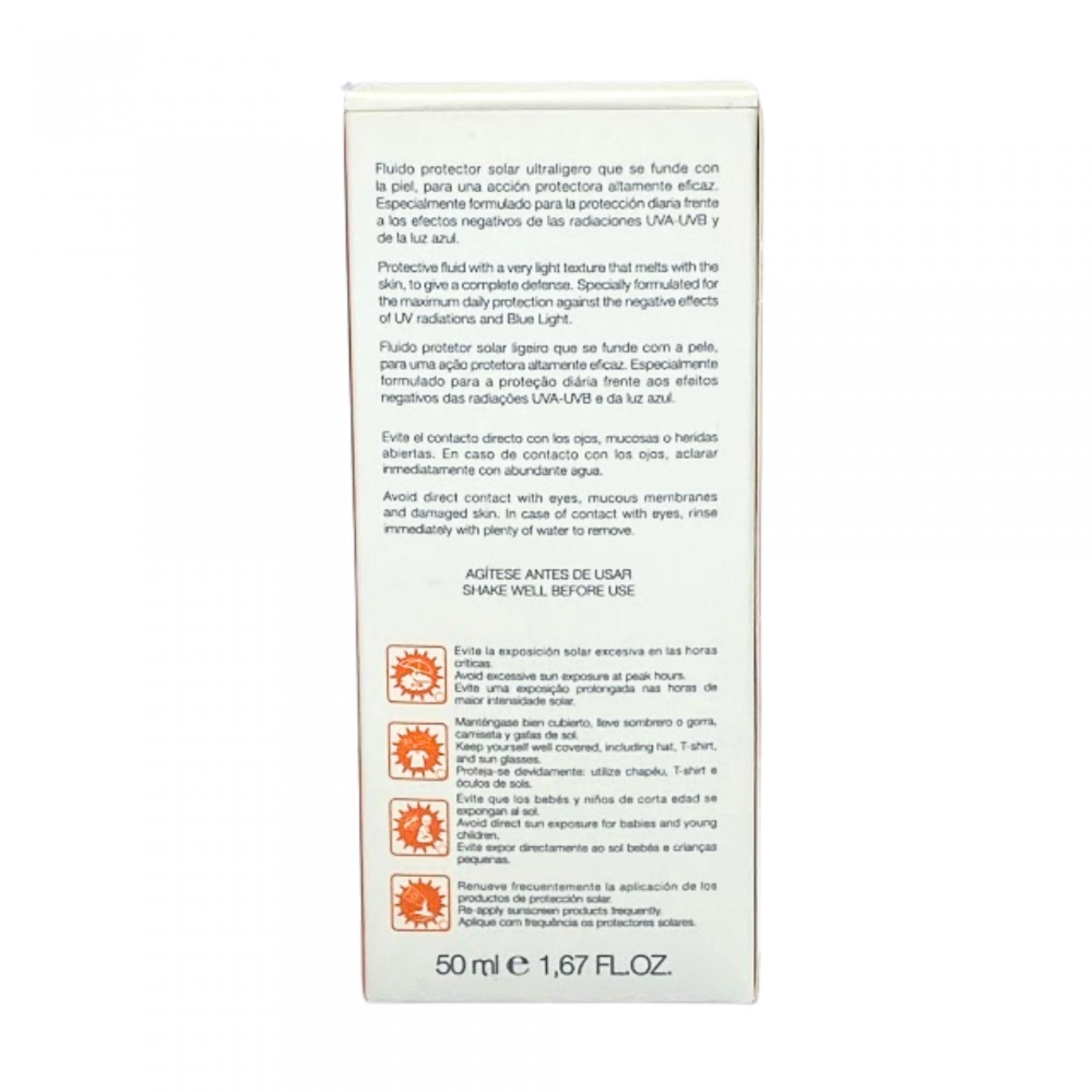 Sun Fluid Blue Protection SPF30 | Fluido solar 50ml - Sun Defense - Bruno Vassari ®