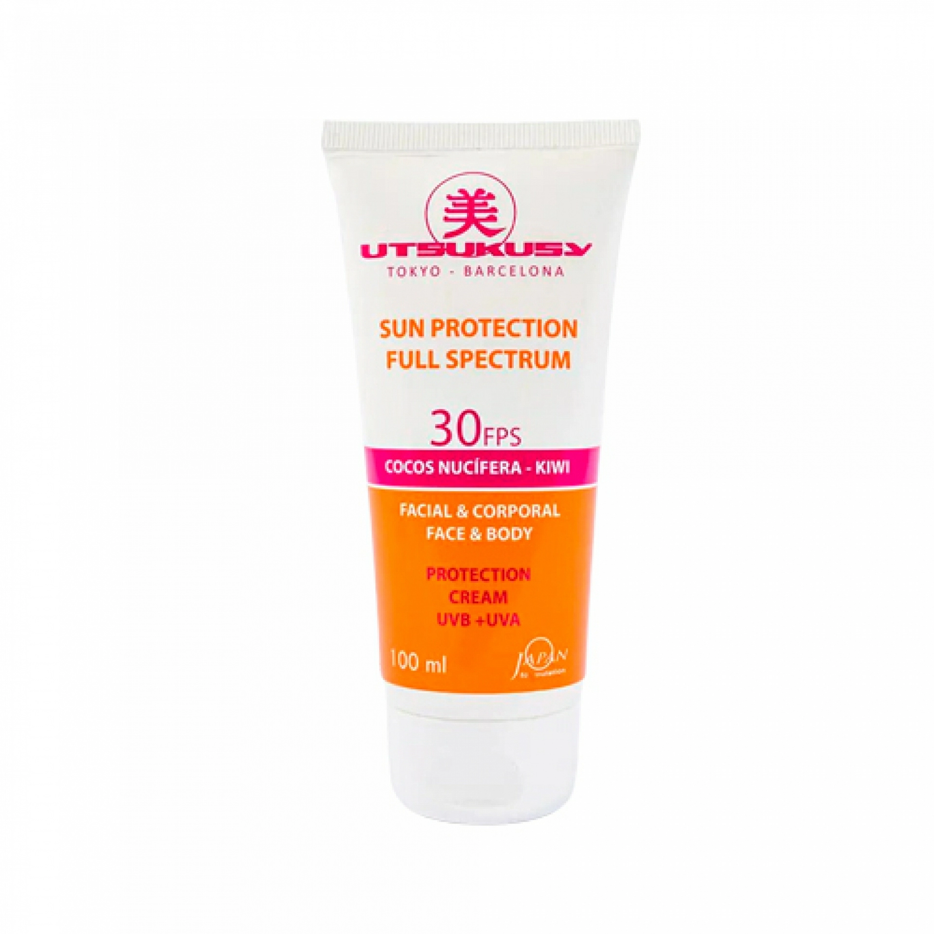 Sun Protect Crema - Protector Solar Facial y Corporal SPF 30 100ml - Utsukusy ®