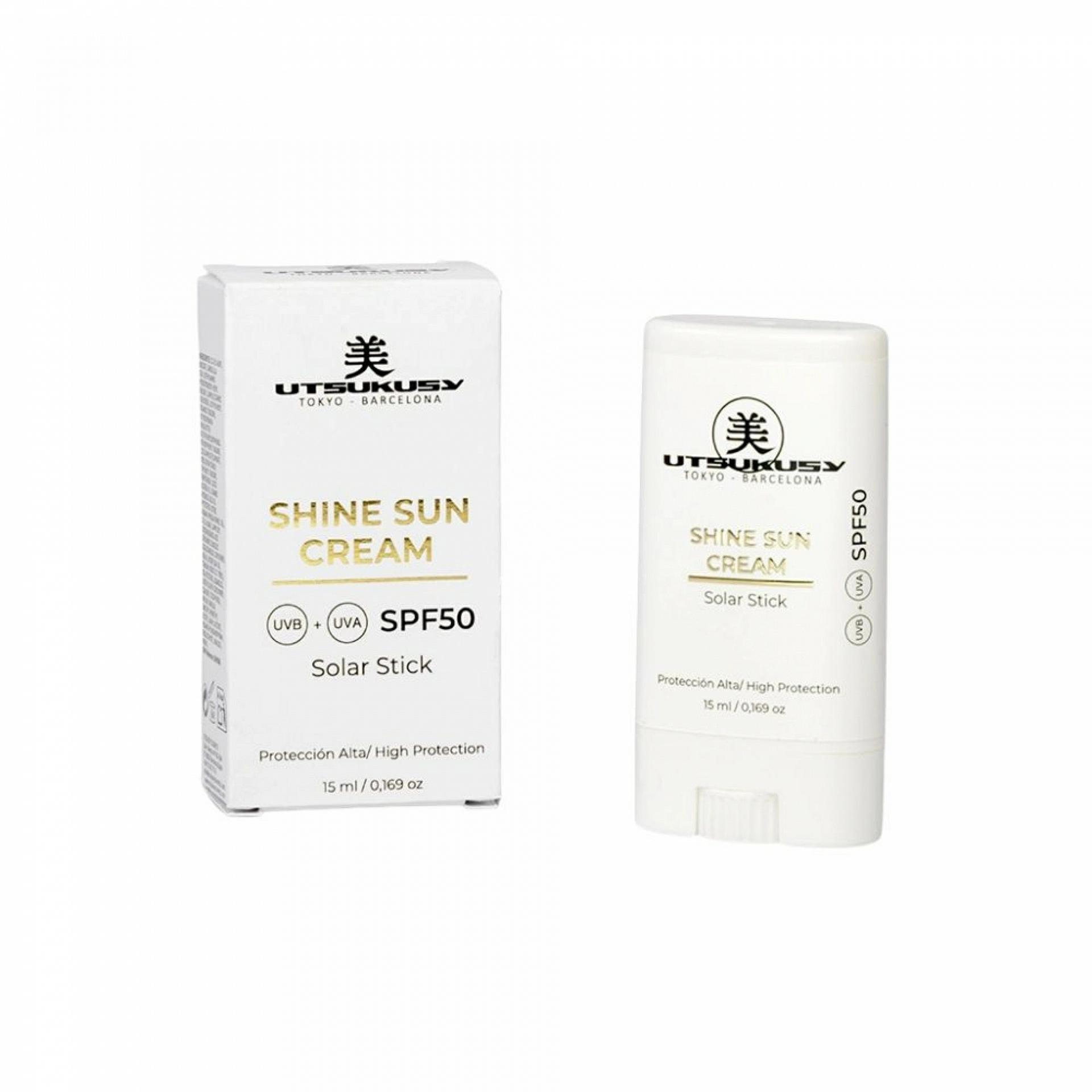 Sun Stick SPF 50 | Protector solar en stick 15 ml - Utsukusy ®