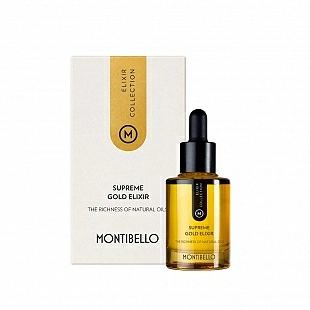 Supreme Gold Elixir | Elixir nutrición y reparación 30 ml - Elixir Collection - Montibello ®