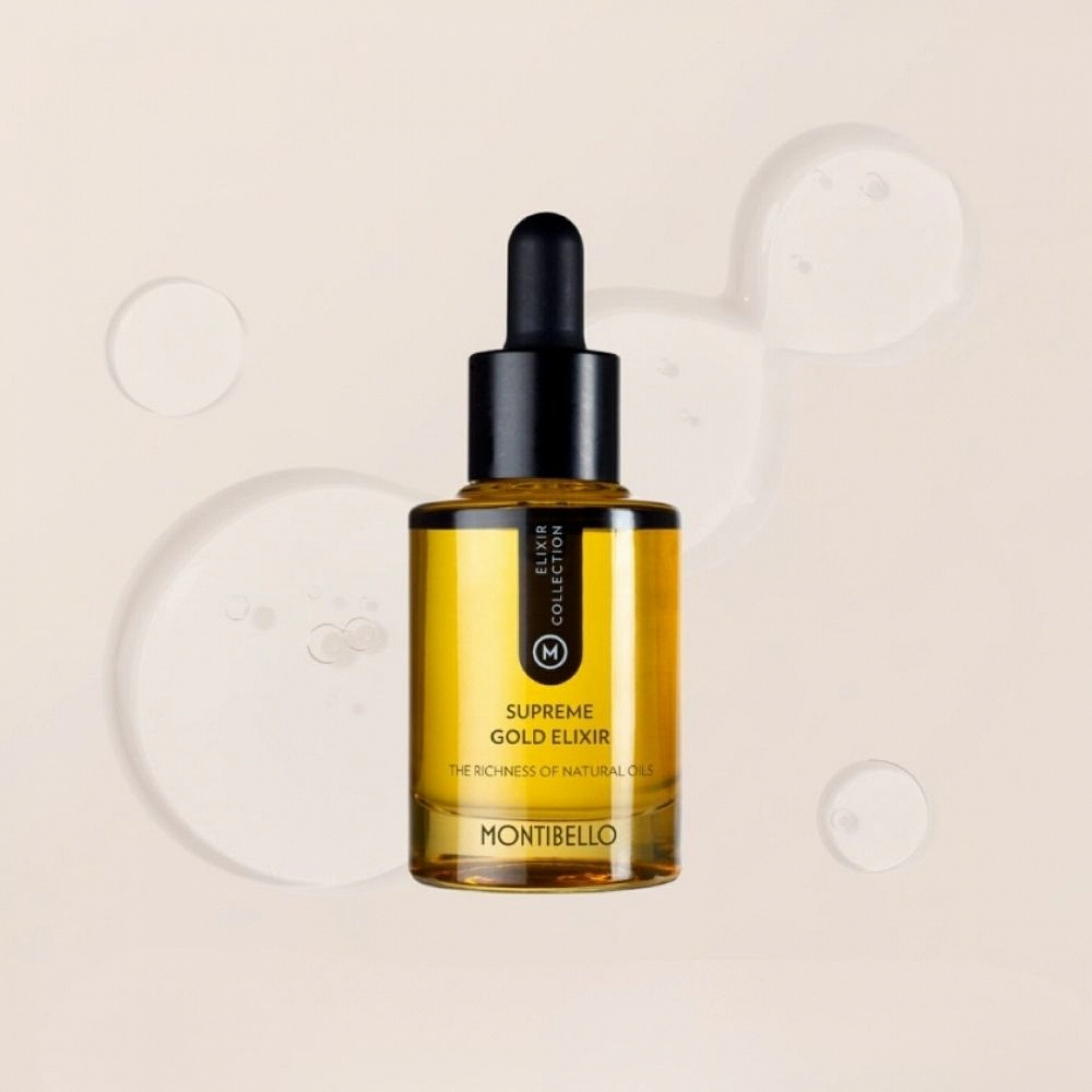 Supreme Gold Elixir | Elixir nutrición y reparación 30 ml - Elixir Collection - Montibello ®