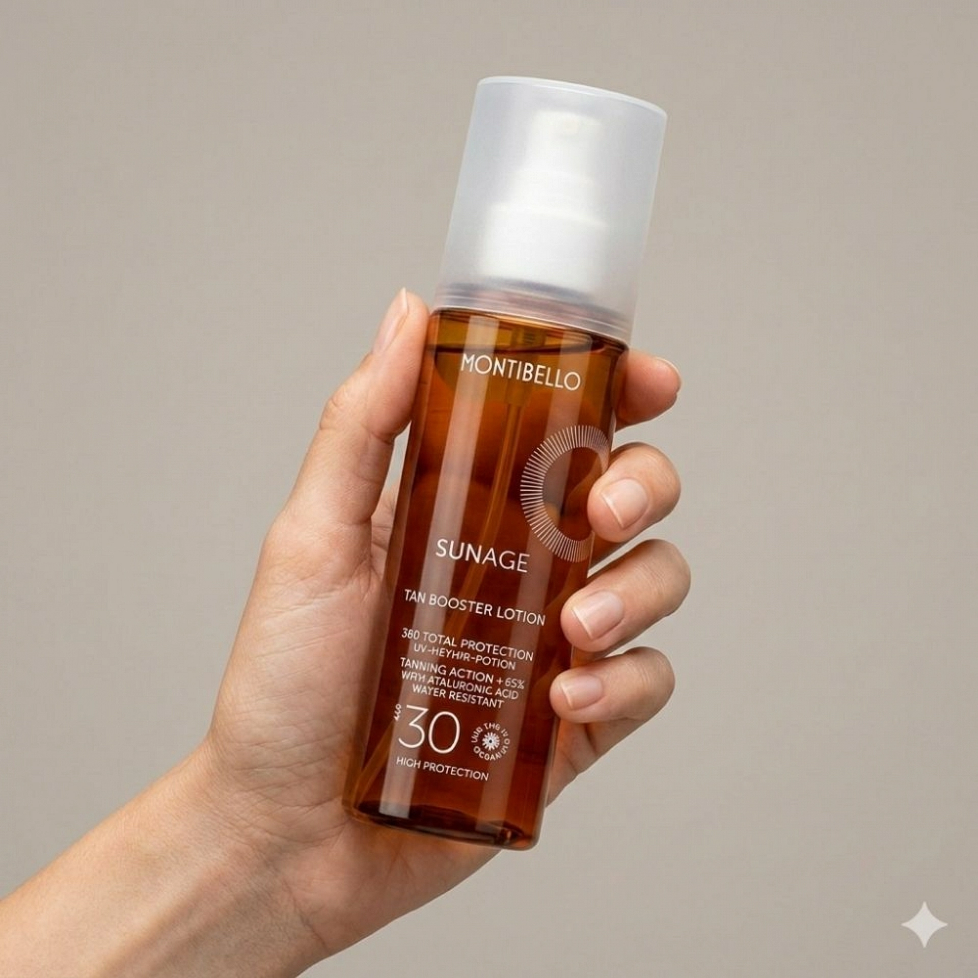 Tan Booster Lotion SPF 30 | Potenciador del bronceado 200ml - Sun Age - Montibello ®