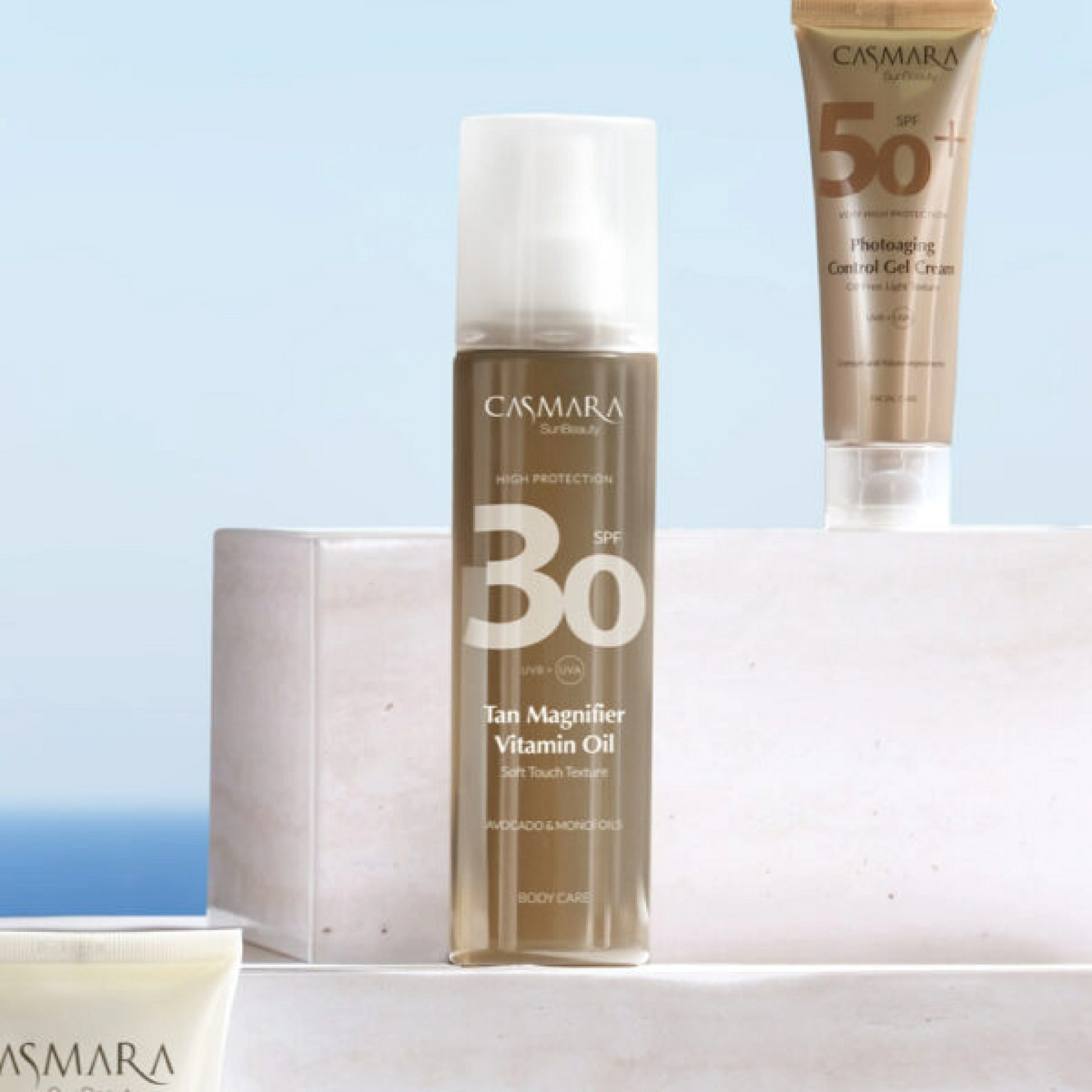 Tan Magnifier Vitamin Oil | Protector solar corporal vitamínico SPF30 200ml - Sun Beauty - Casmara ®