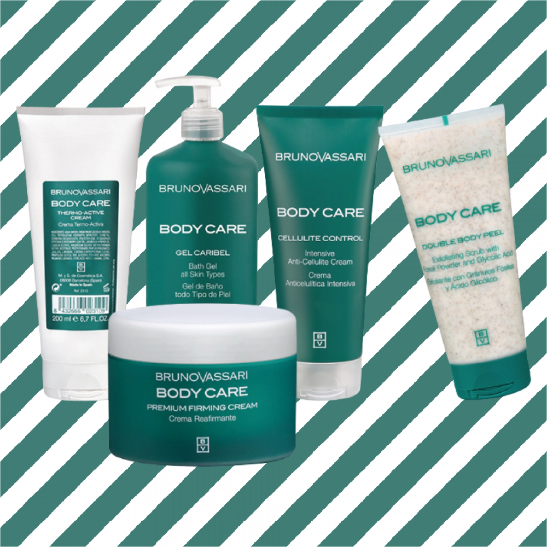 Thermo-Active Cream | Crema Termo-activa 200ml - Body Care - Bruno Vassari ®