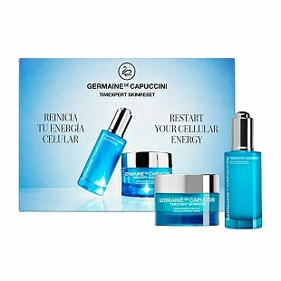 Timexpert Skinreset Rutina Reset Bioenergética | Sérum 50 ml y Crema Energizante Facial 50ml  | Germaine de Capuccini ®