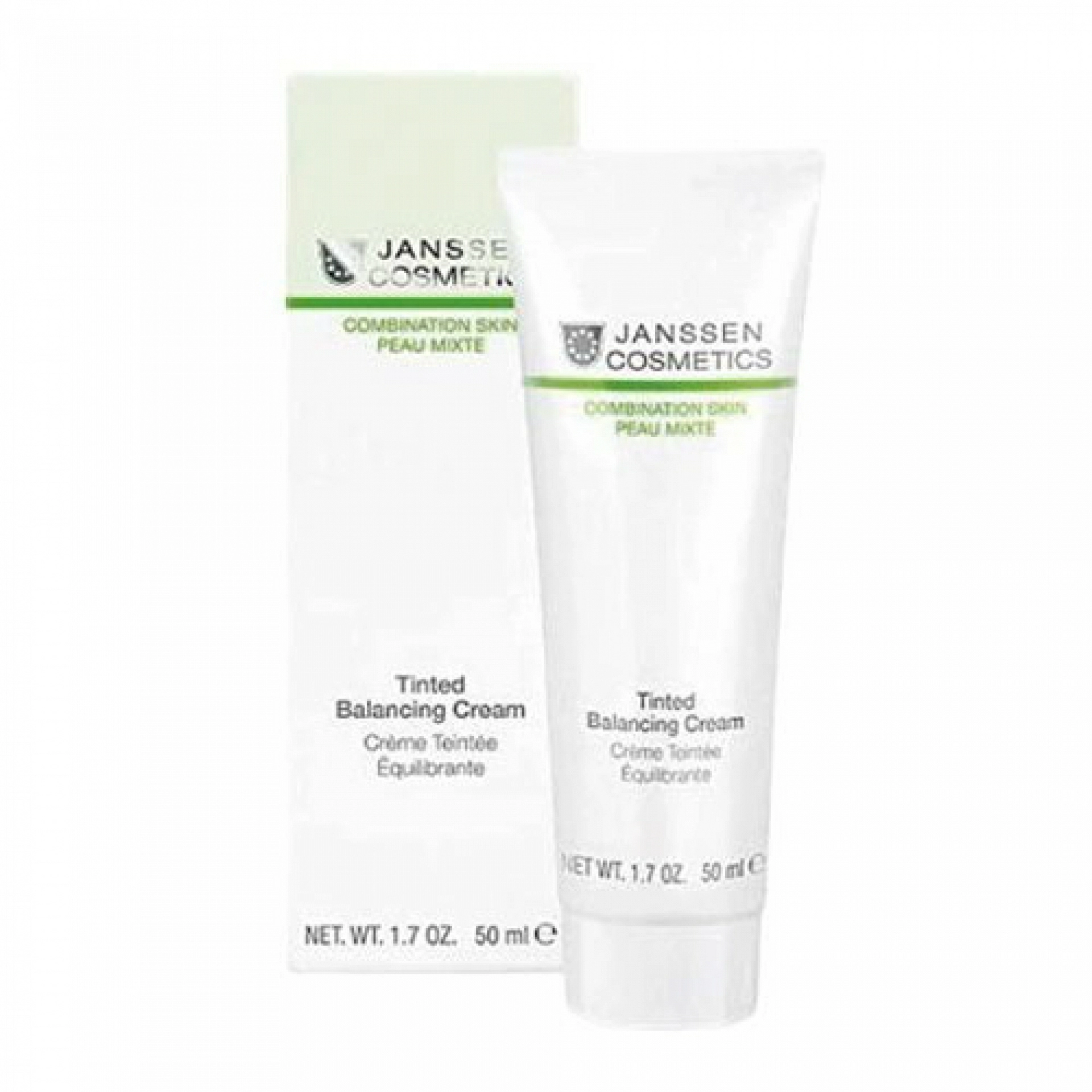 Tinted Balancing Cream | Crema equilibrante con color 50 ml - Piel Mixta - Janssen Cosmetics ®