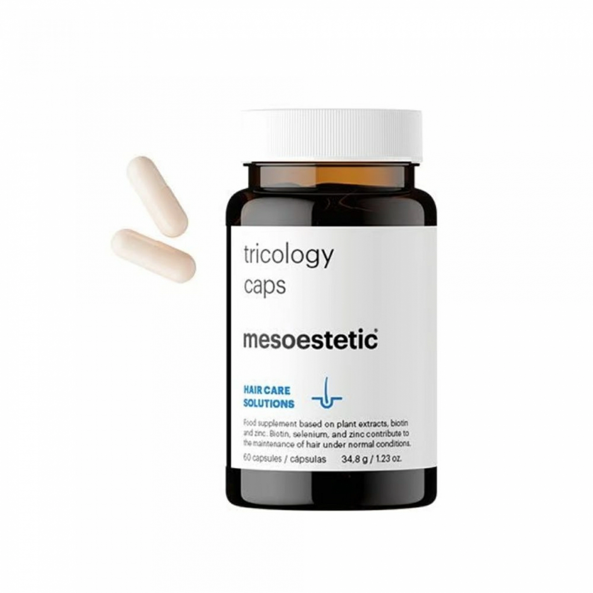 tricology caps | cápsulas para la caída del cabello 60 cáps - Hair Care Solutions - mesoestetic ®