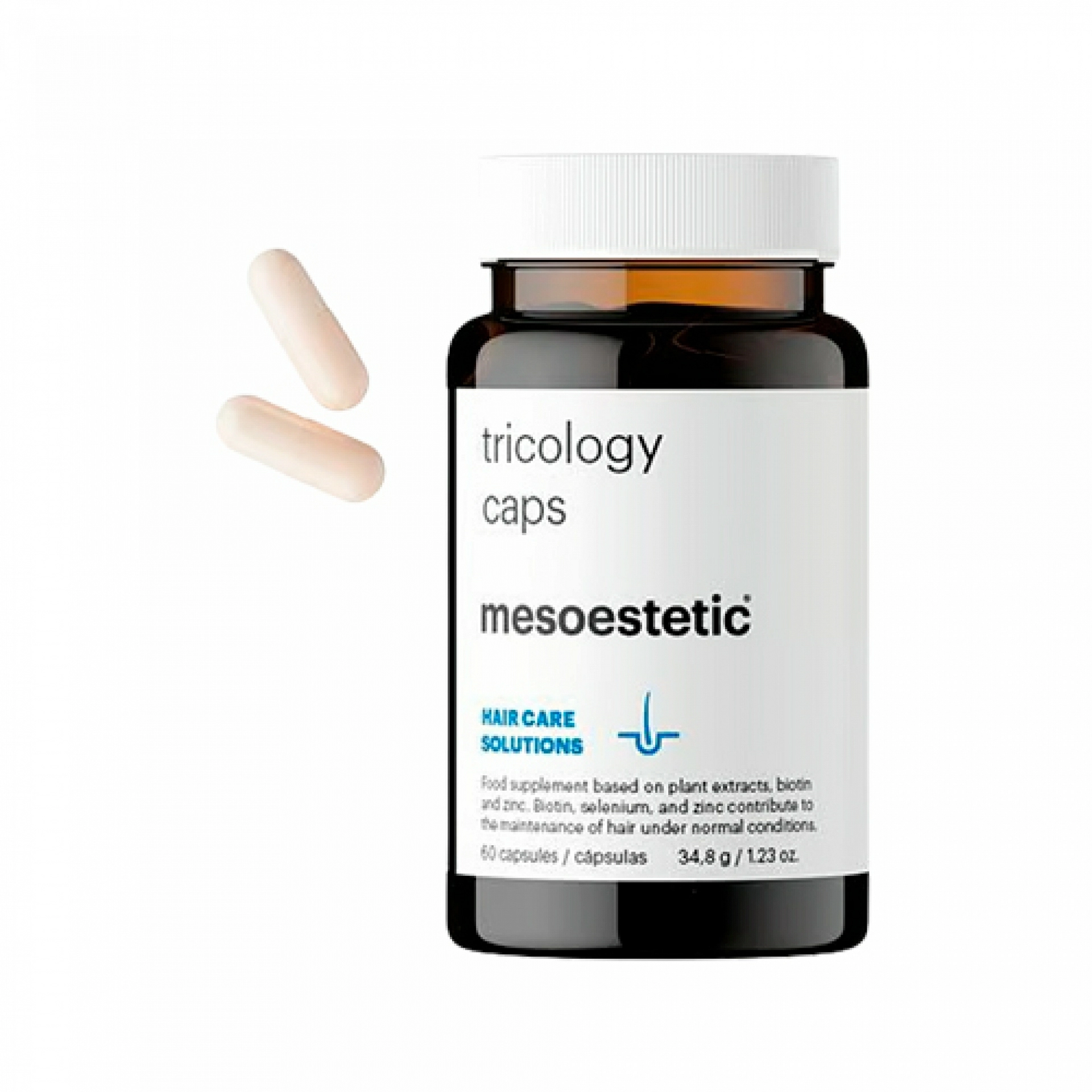 tricology caps | cápsulas para la caída del cabello 60 cáps - Hair Care Solutions - mesoestetic ®