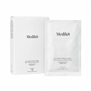 Ultimate Recovery Bio-Cellulose Mask | Mascarilla Mineral Hidratante - 6Uds - Hidratación - Medik8 ®