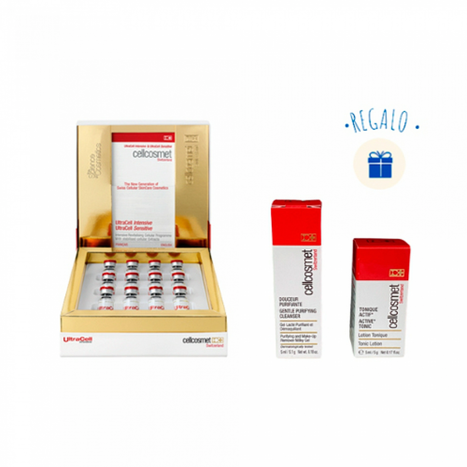 Ultracell Intensive 12x1ml | Concentrado Hidratante - Cellcosmet ®