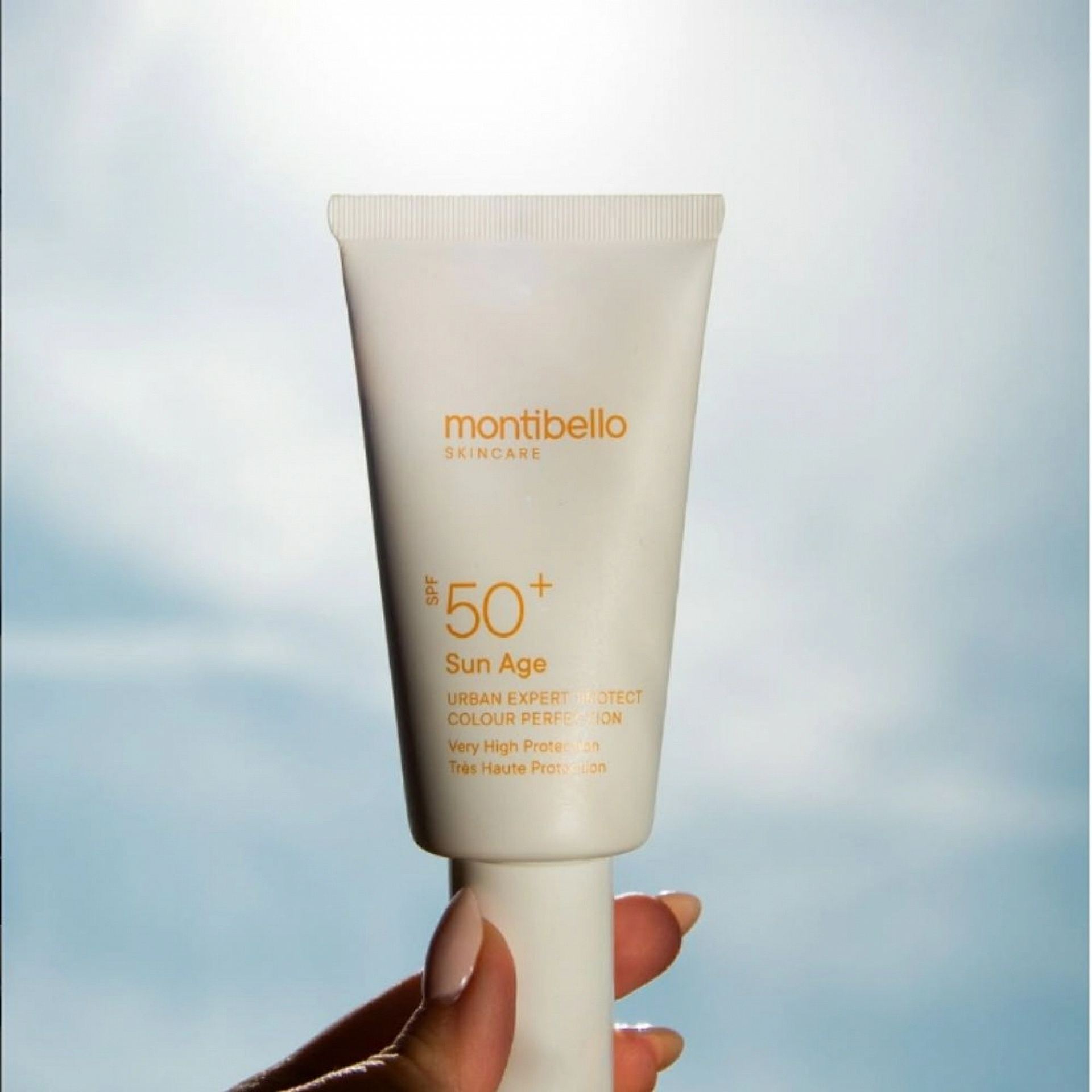 Urban Expert Protect Colour SPF50+ | Protector solar facial urbano con color 50ml - Sun Age - Montibello ®