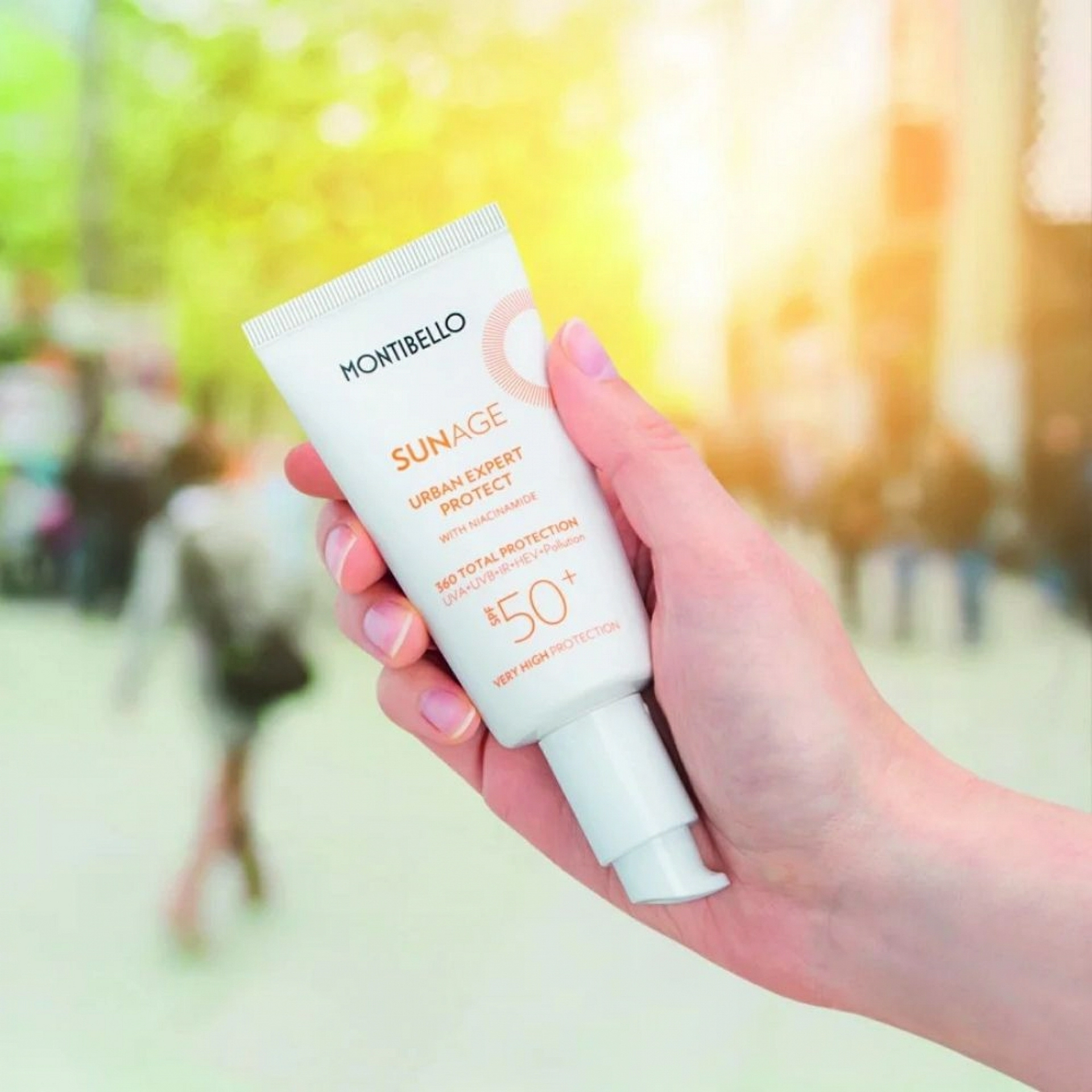 Urban Expert Protect SPF50+ | Protector solar facial urbano 50ml - Sun Age - Montibello ®