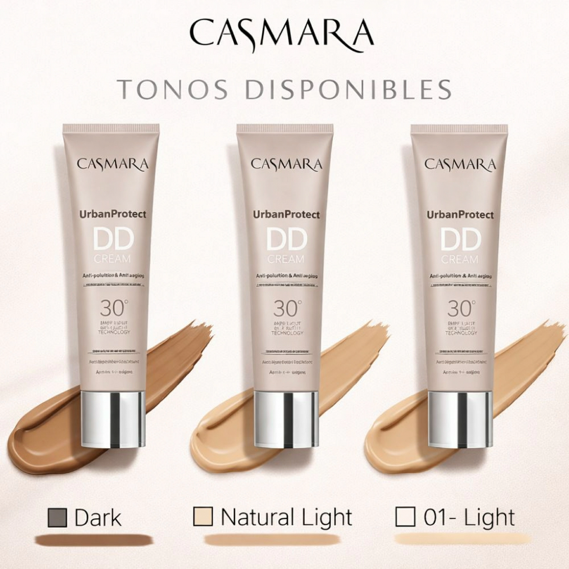 UrbanProtect DD Cream | Crema Protectora Antipolución con SPF - Casmara ®