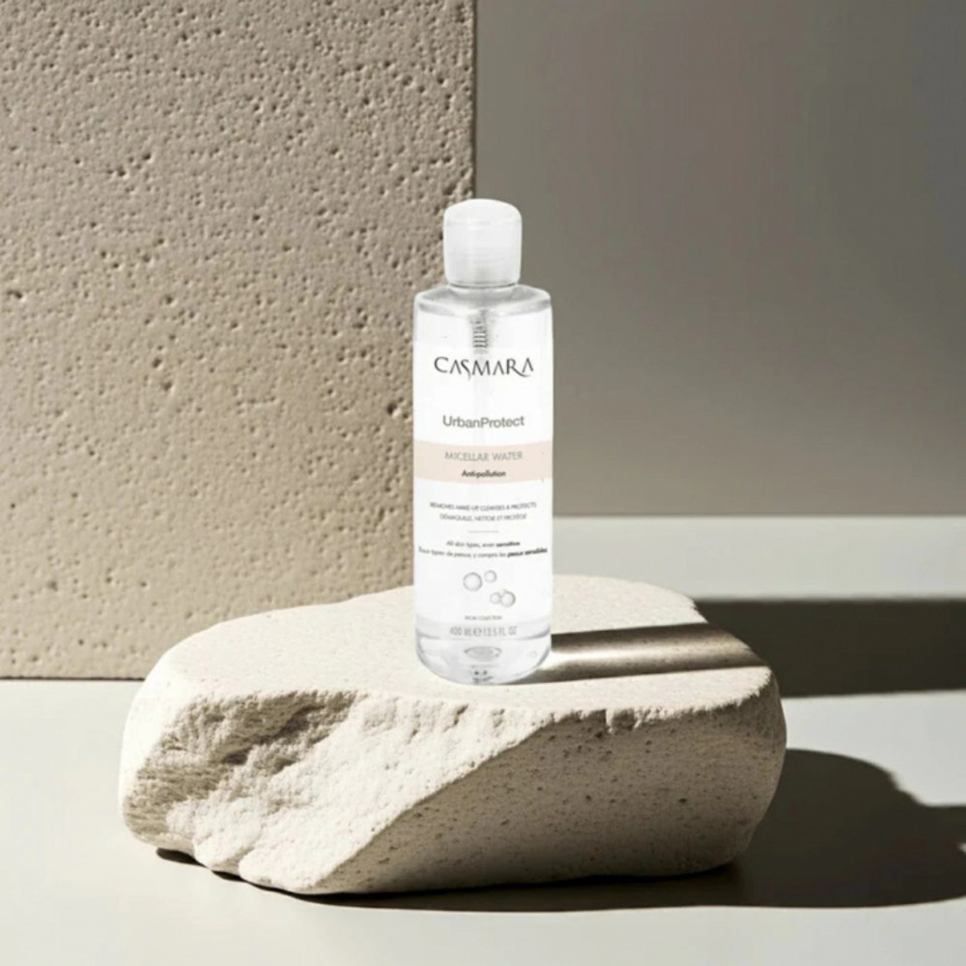 UrbanProtect. Micellar Water | Agua Micelar Antipolución 400 ml - Casmara ®