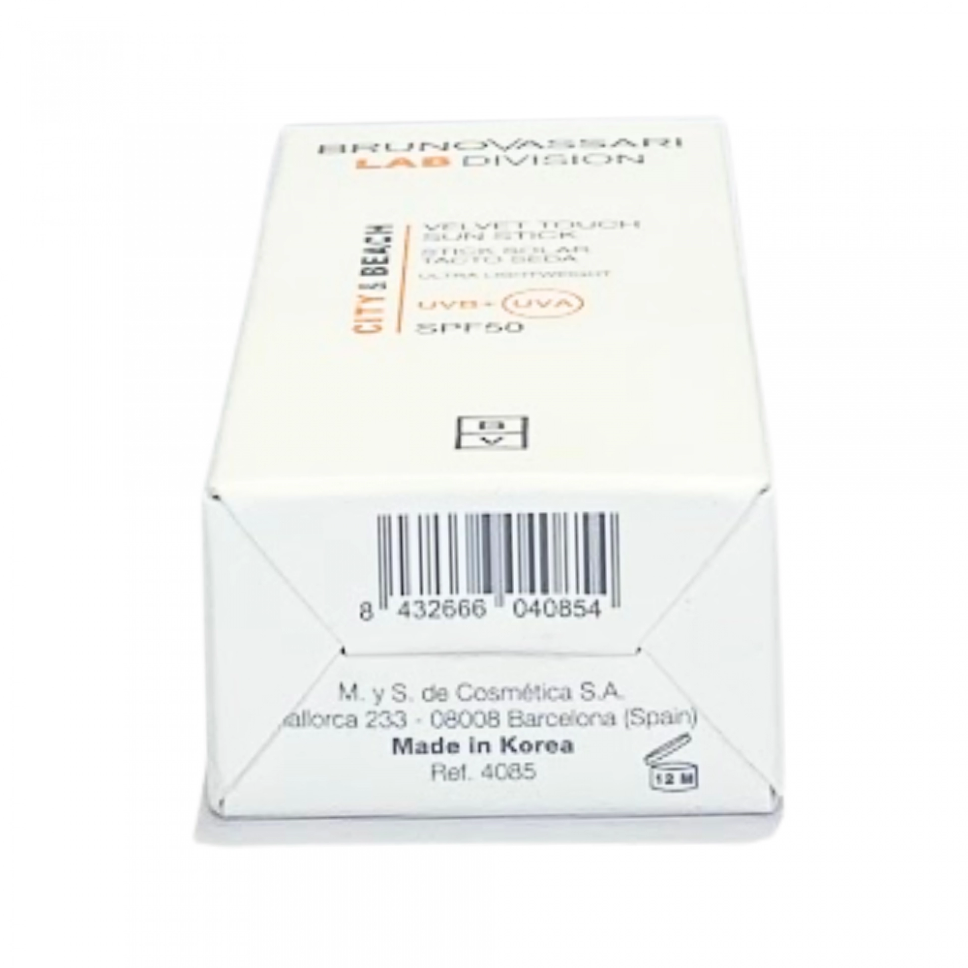 Velvet Touch Sun Stick SPF50 | Stick solar 17g - City&Beach - Bruno Vassari ®