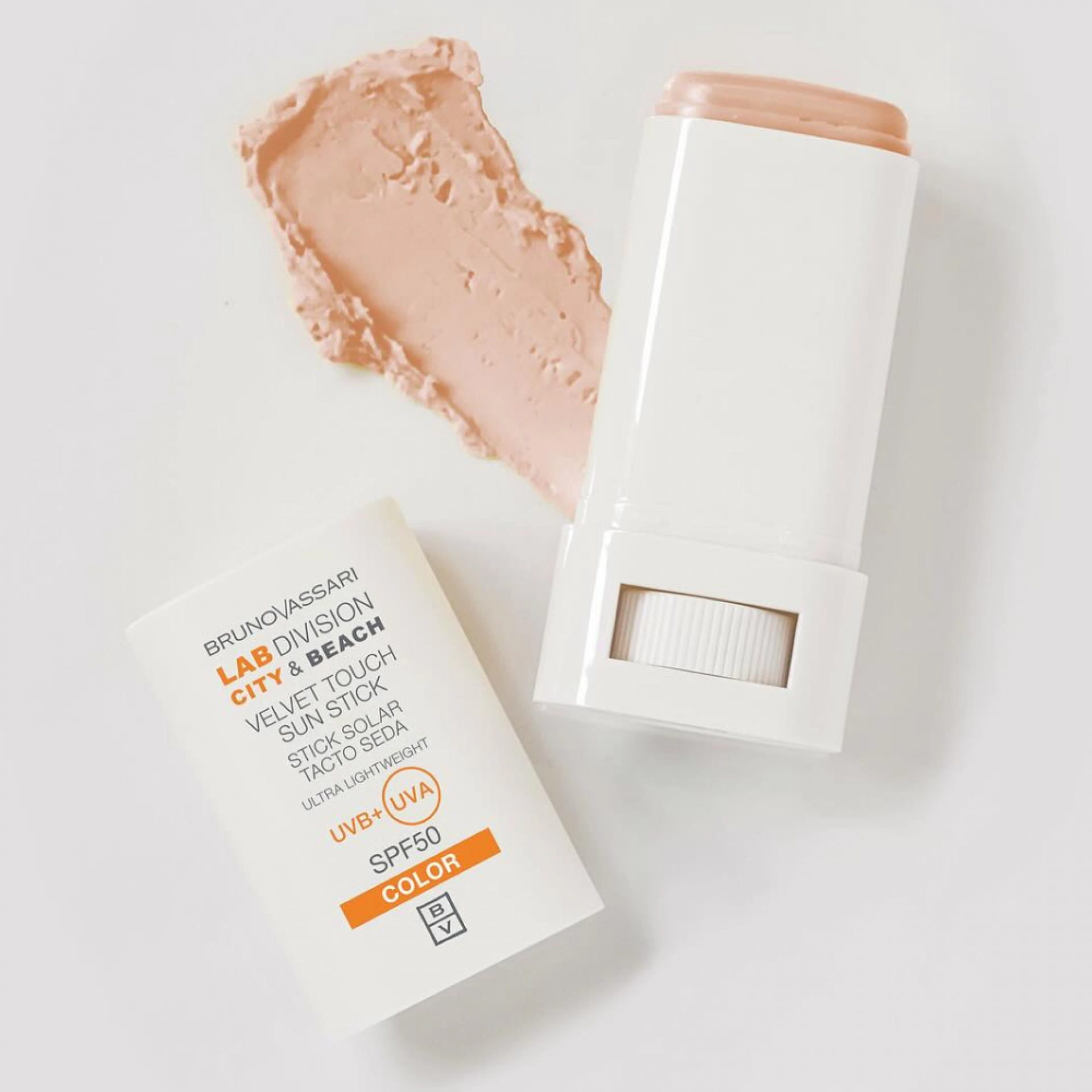 Velvet Touch Sun Stick SPF50 | Stick solar 17g - City&Beach - Bruno Vassari ®