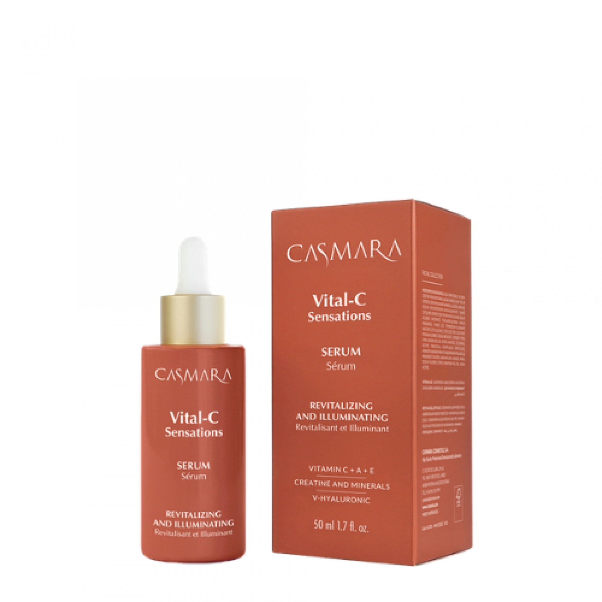 Vital-C Sensations Pack Sérum & Hydro Cream | Sérum y Crema 50 ml | Casmara ®