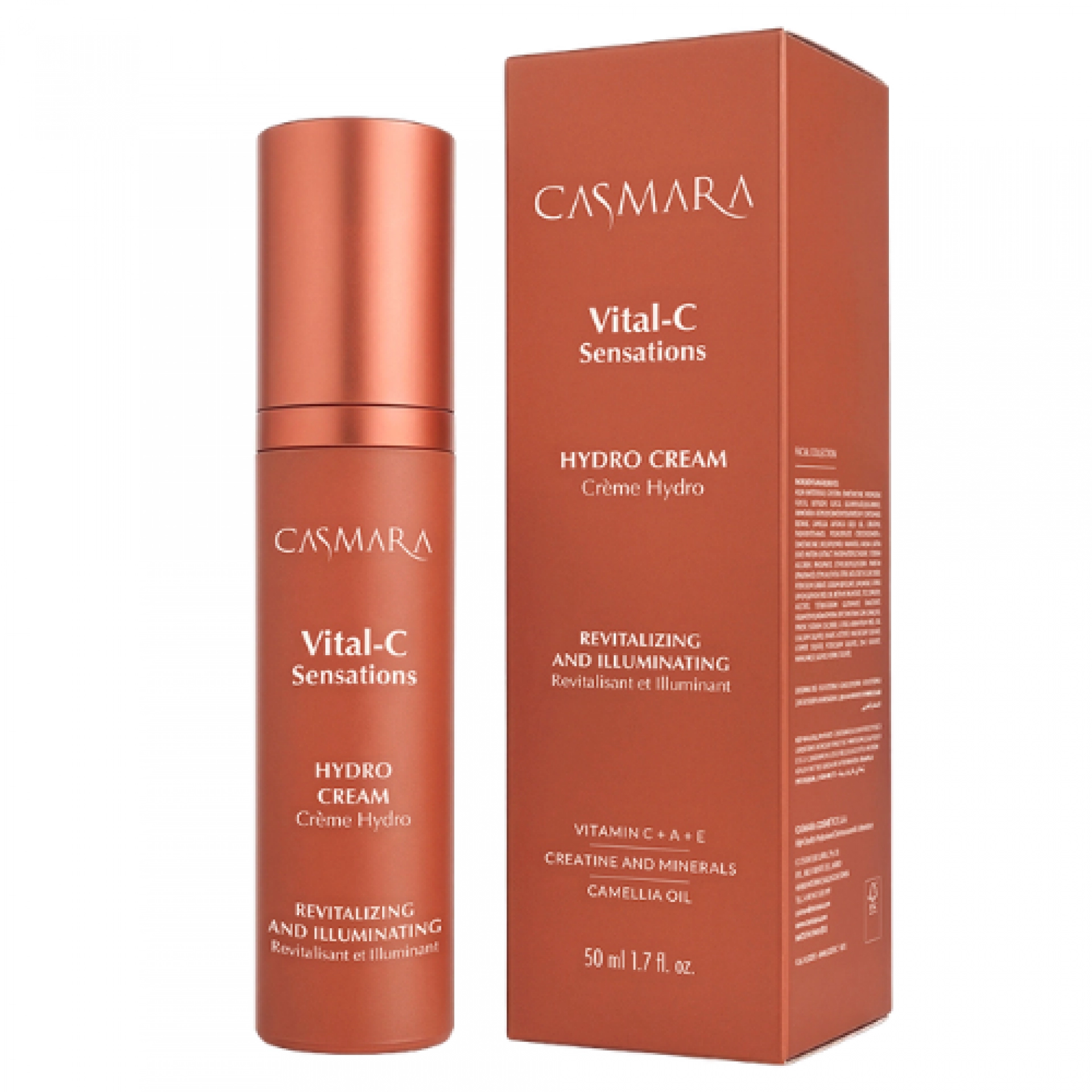 Vital-C Sensations Pack Sérum & Hydro Cream | Sérum y Crema 50 ml | Casmara ®