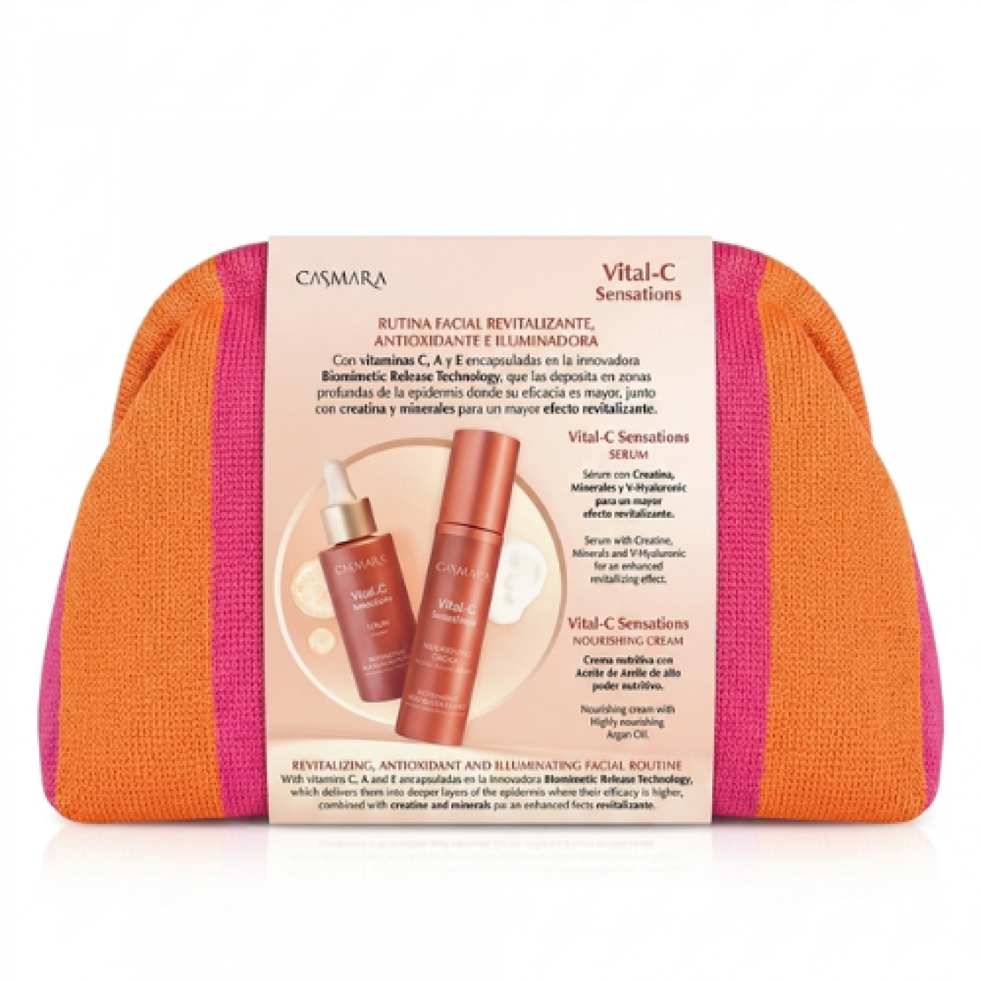 Vital-C Sensations Pack Sérum & Hydro Cream | Sérum y Crema 50 ml | Casmara ®