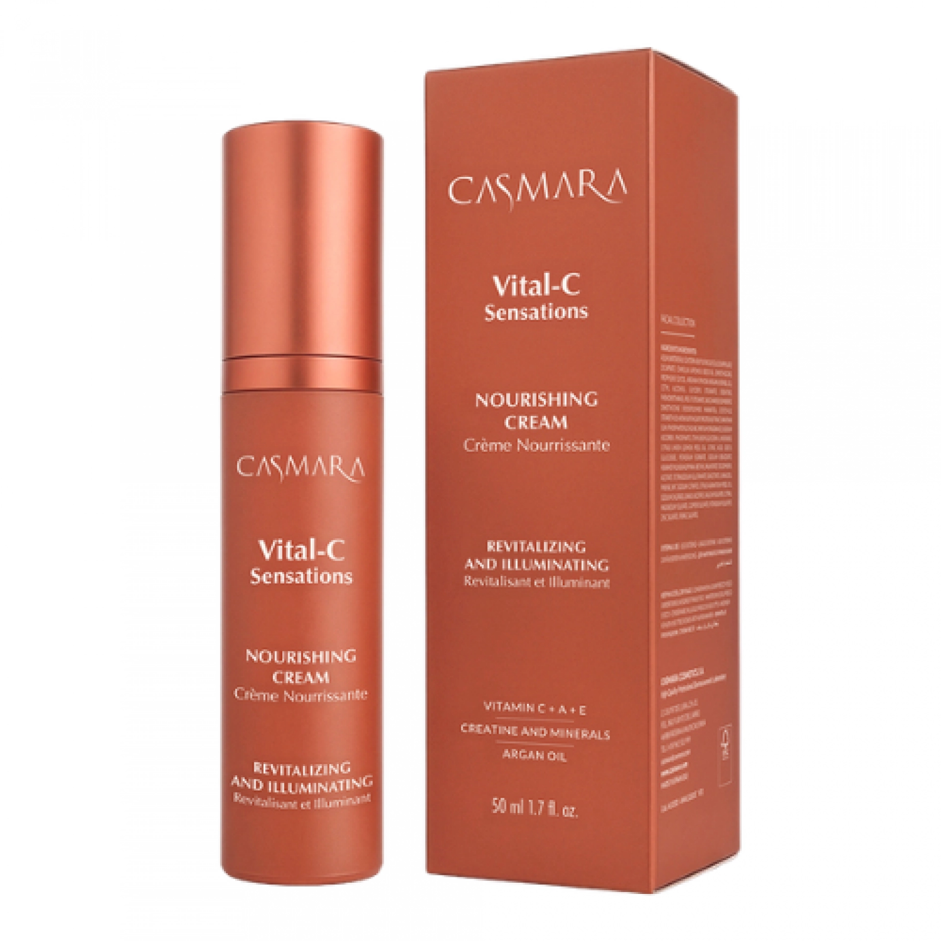 Vital-C Sensations Pack Sérum & Nourishing Cream | Sérum y Crema 50 ml | Casmara ®