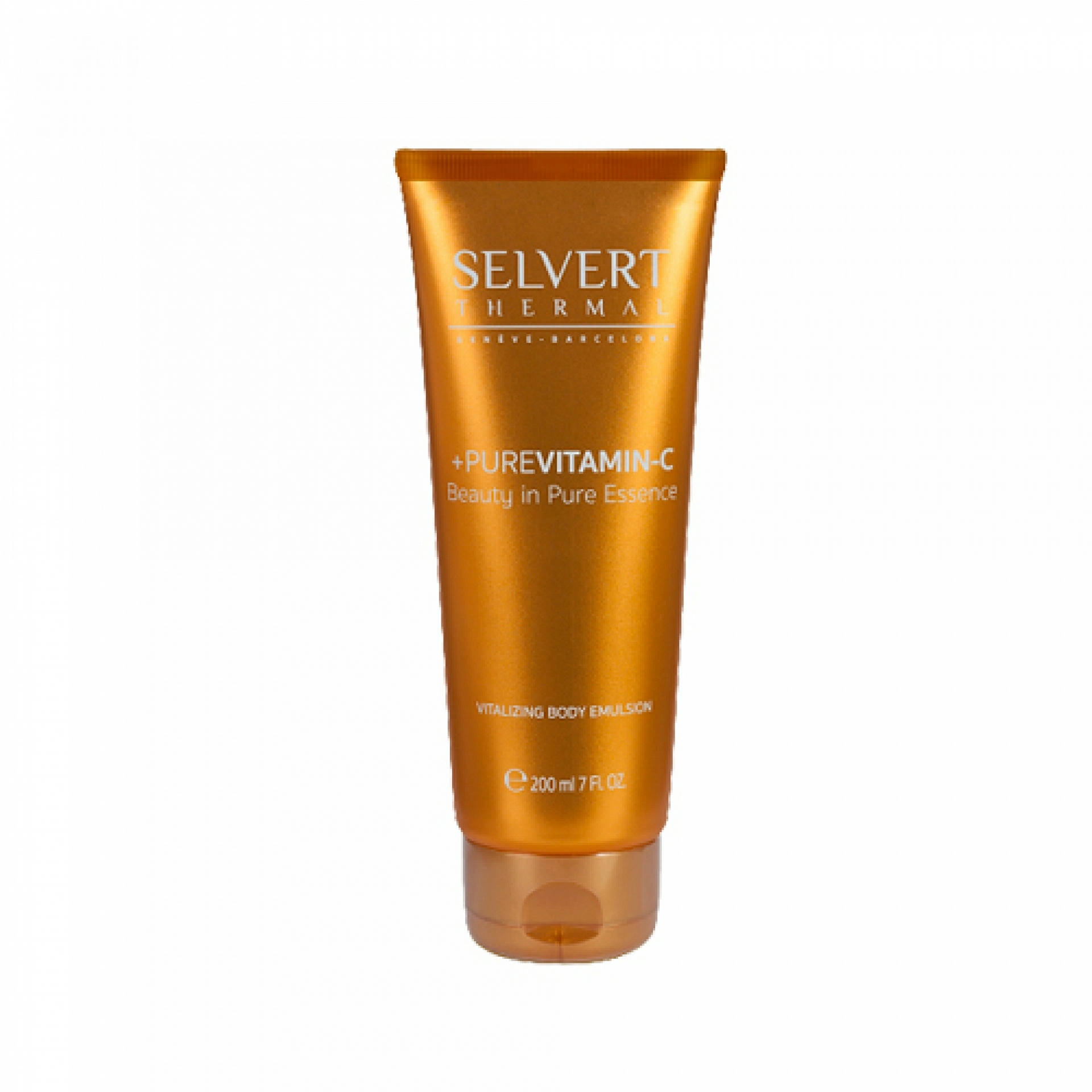 Vitalizing Body Emulsion | Crema hidratante 200ml - + Pure Vitamin C  - Selvert Thermal ®