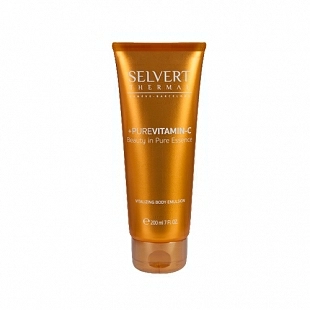 Vitalizing Body Emulsion | Crema hidratante 200ml - + Pure Vitamin C  - Selvert Thermal ®
