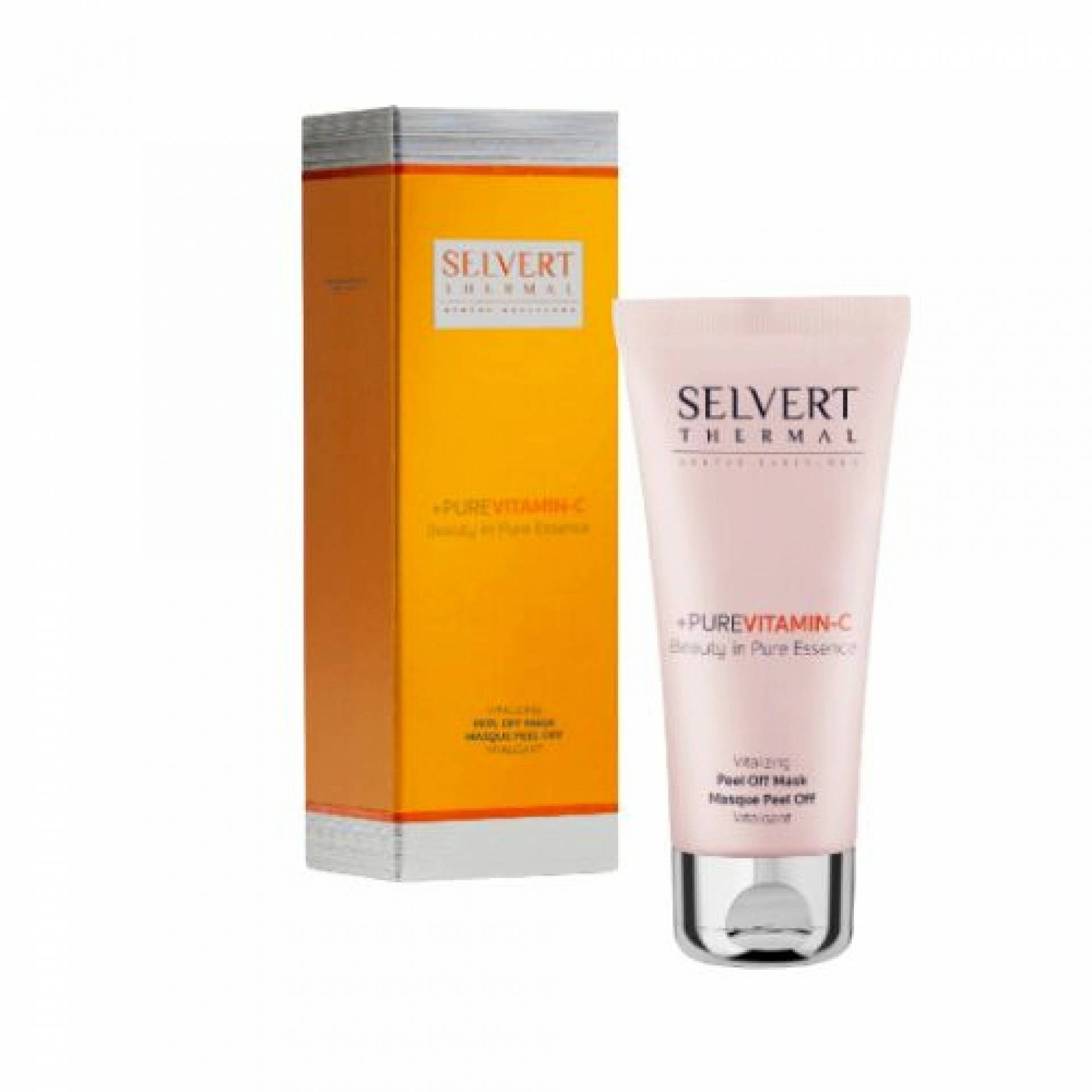 Vitalizing Peel Off Mask | Mascarilla facial 100 ml - + Pure Vitamin-C - Selvert Thermal ®