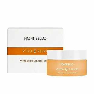 Vitamin C Emulsion SPF15 | Emulsión con Vitamina C 50ml - Vita Pure C - Montibello ®