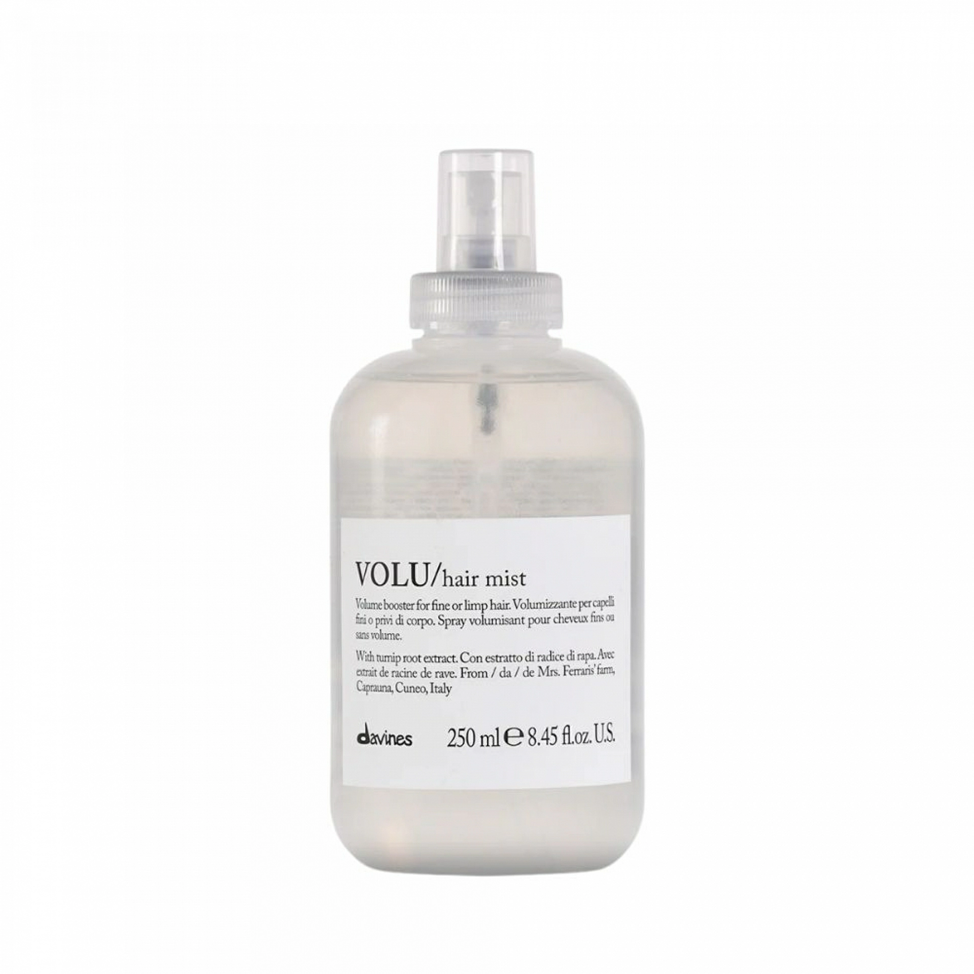 VOLU / Hair Mist | Spray voluminizador 250ml - Essential Haircare - Davines ®