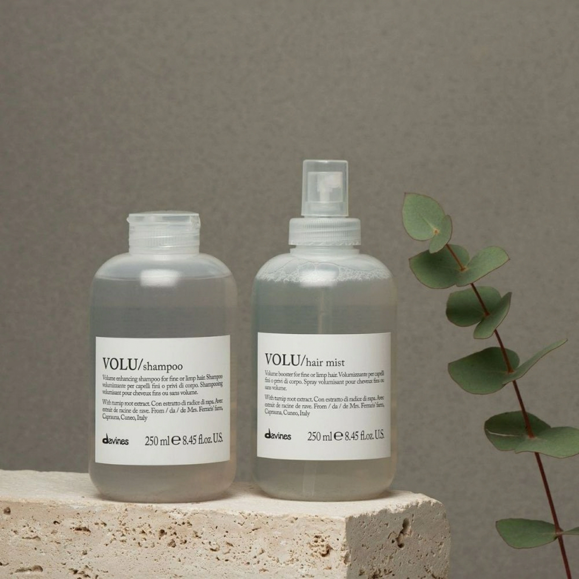 VOLU / Shampoo | Champú efecto volumen - Essential Haircare - Davines ®
