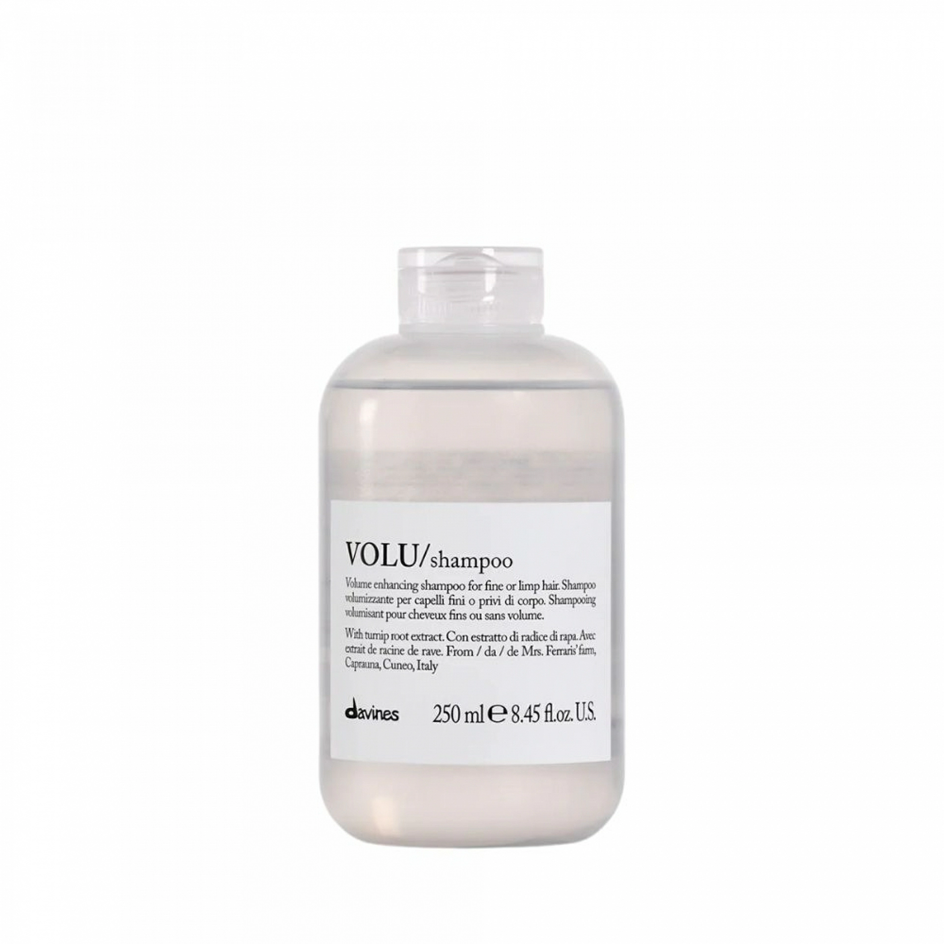 VOLU / Shampoo | Champú efecto volumen - Essential Haircare - Davines ®