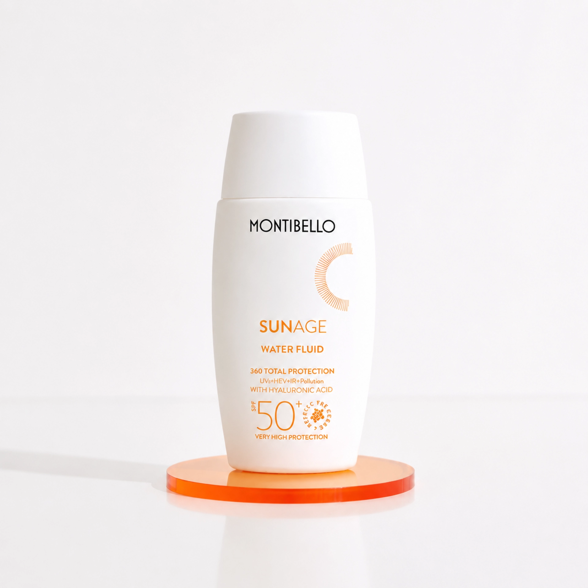 Water Fluid SPF50+ | Protector solar con textura ligera 50ml - Sun Age - Montibello ®