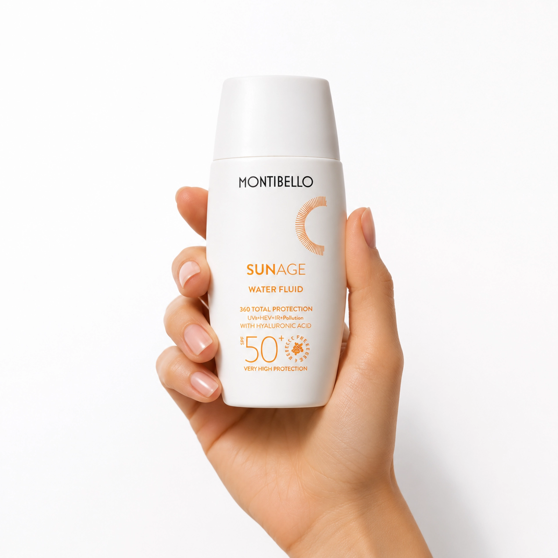 Water Fluid SPF50+ | Protector solar con textura ligera 50ml - Sun Age - Montibello ®