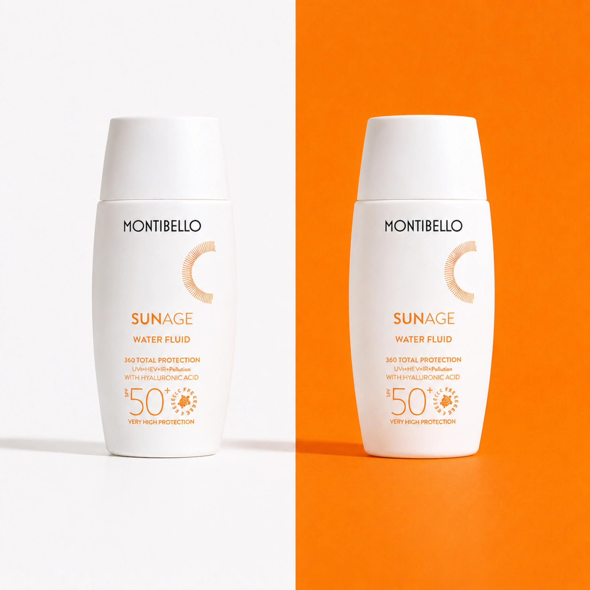 Water Fluid SPF50+ | Protector solar con textura ligera 50ml - Sun Age - Montibello ®