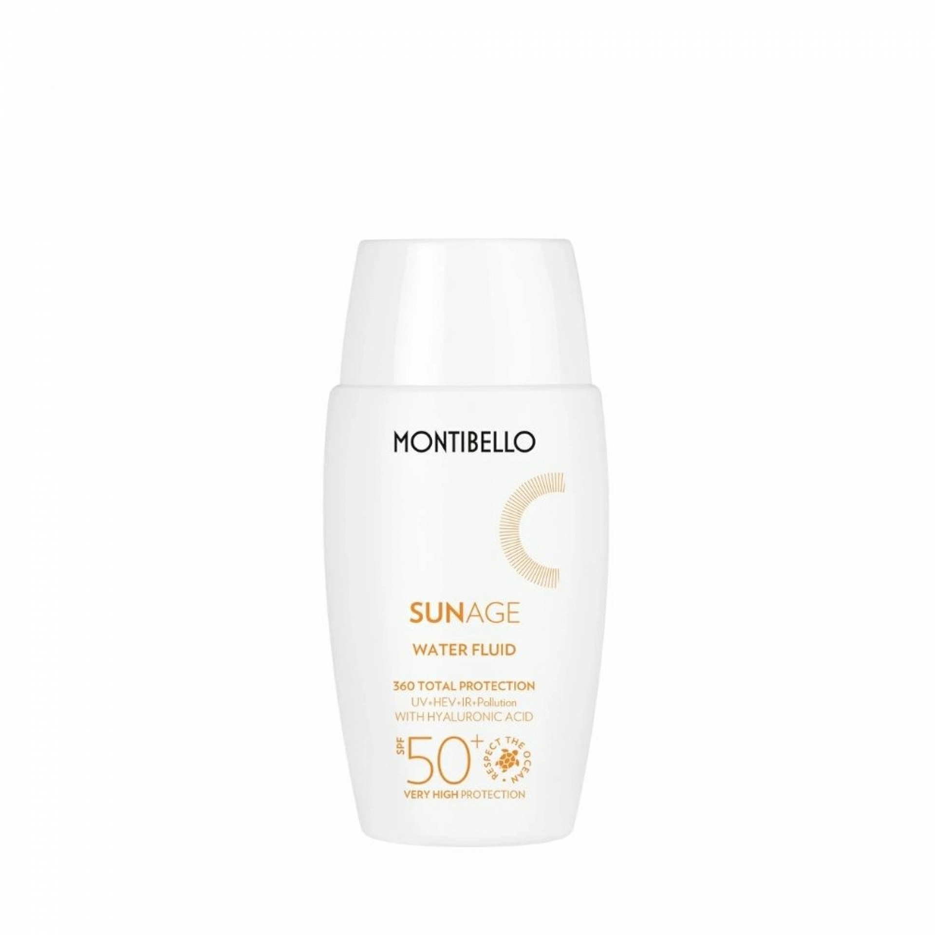 Water Fluid SPF50+ | Protector solar con textura ligera 50ml - Sun Age - Montibello ®