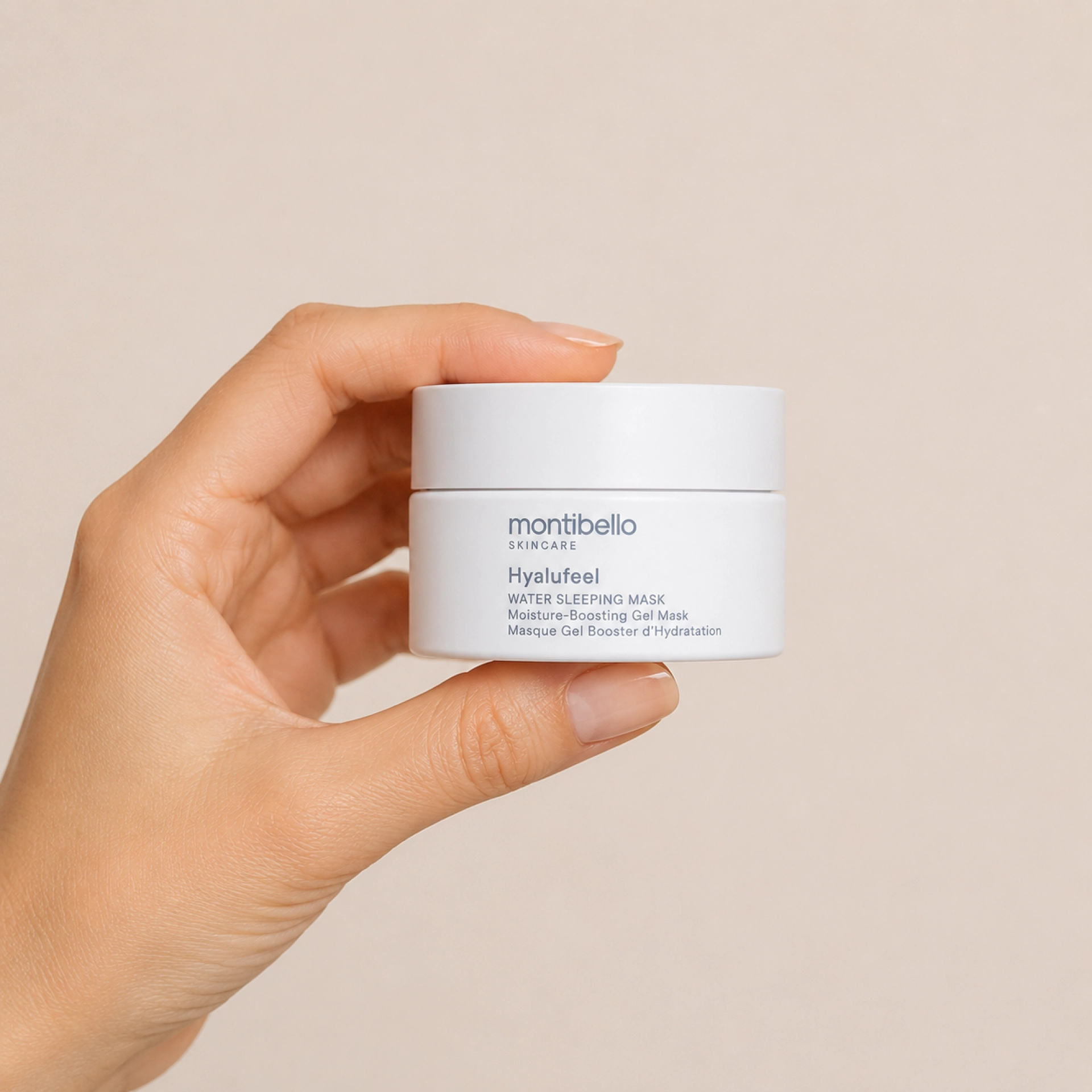 Water sleeping mask | Mascarilla-gel de noche 50ml - Hyalu Feel - Montibello ®