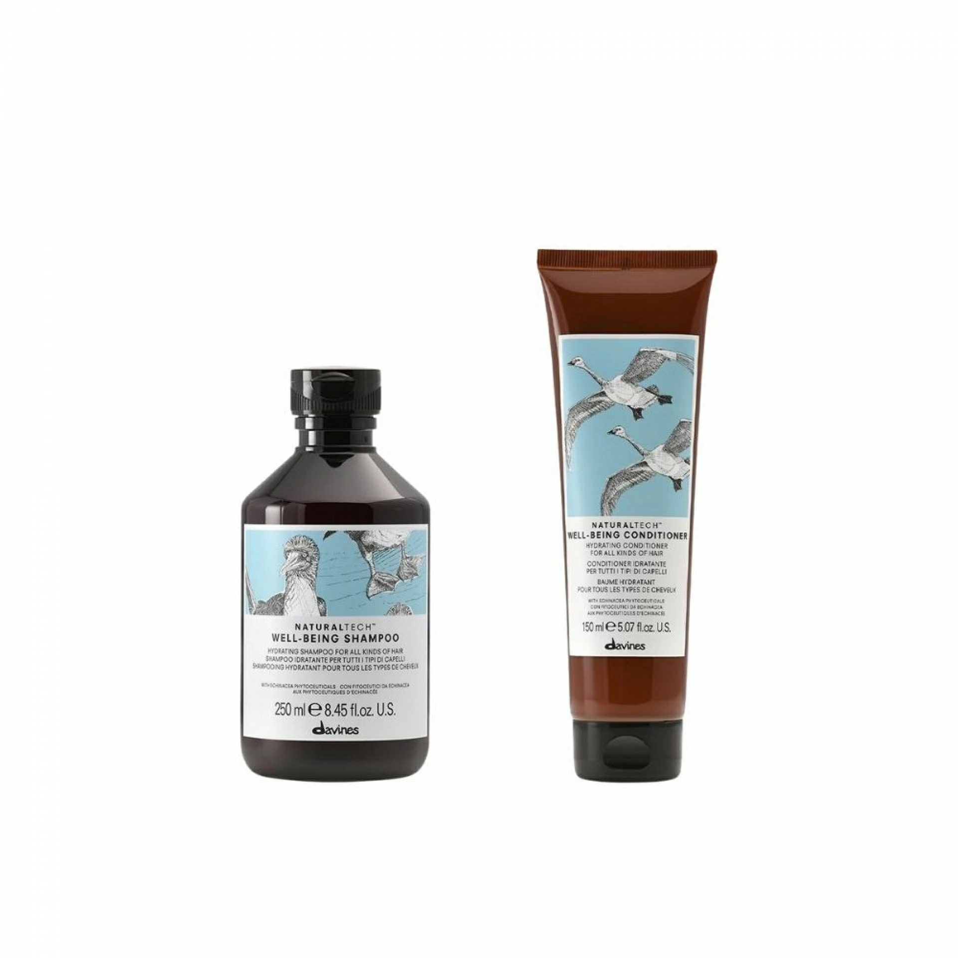 WELL-BEING SHAMPOO | Champú hidratante - Naturaltech - Davines ®