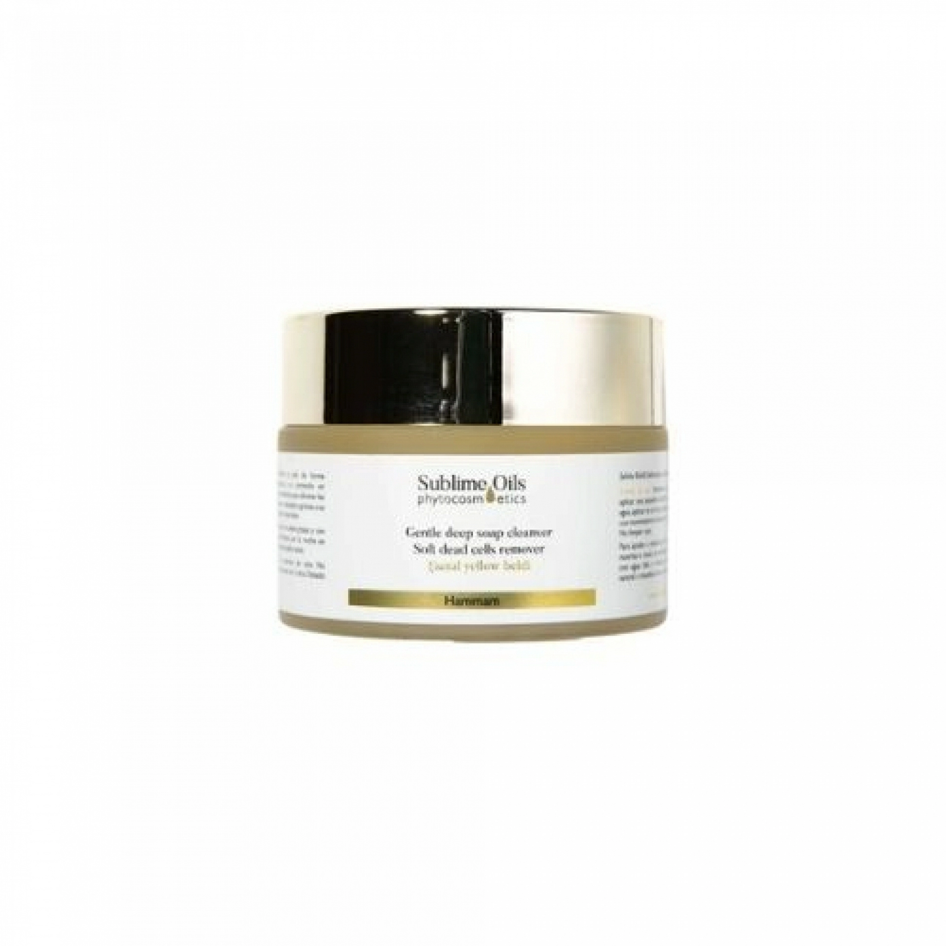 Yellow Beldi Soap | Jabón Facial Purificante para Piel Grasa y Acné 50ml - Sublime Oils ®