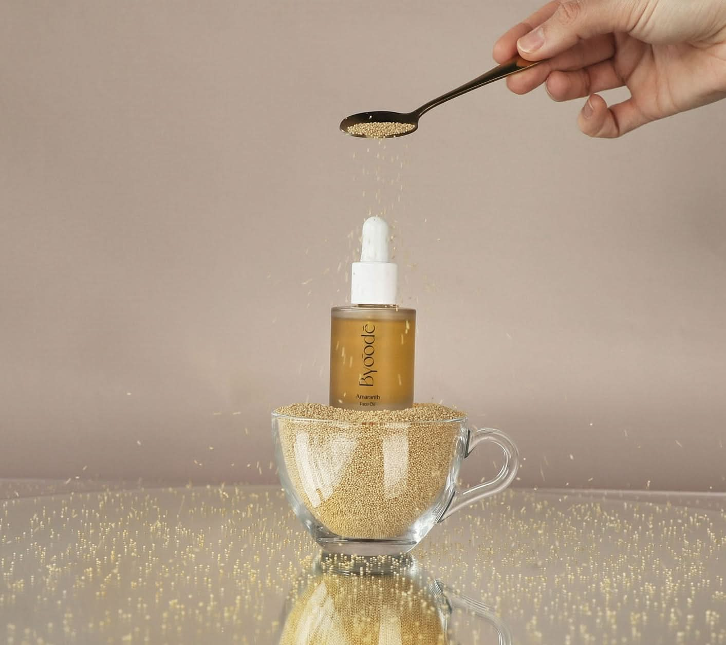 Elixir de rostro, cabello y uñas de Byoode