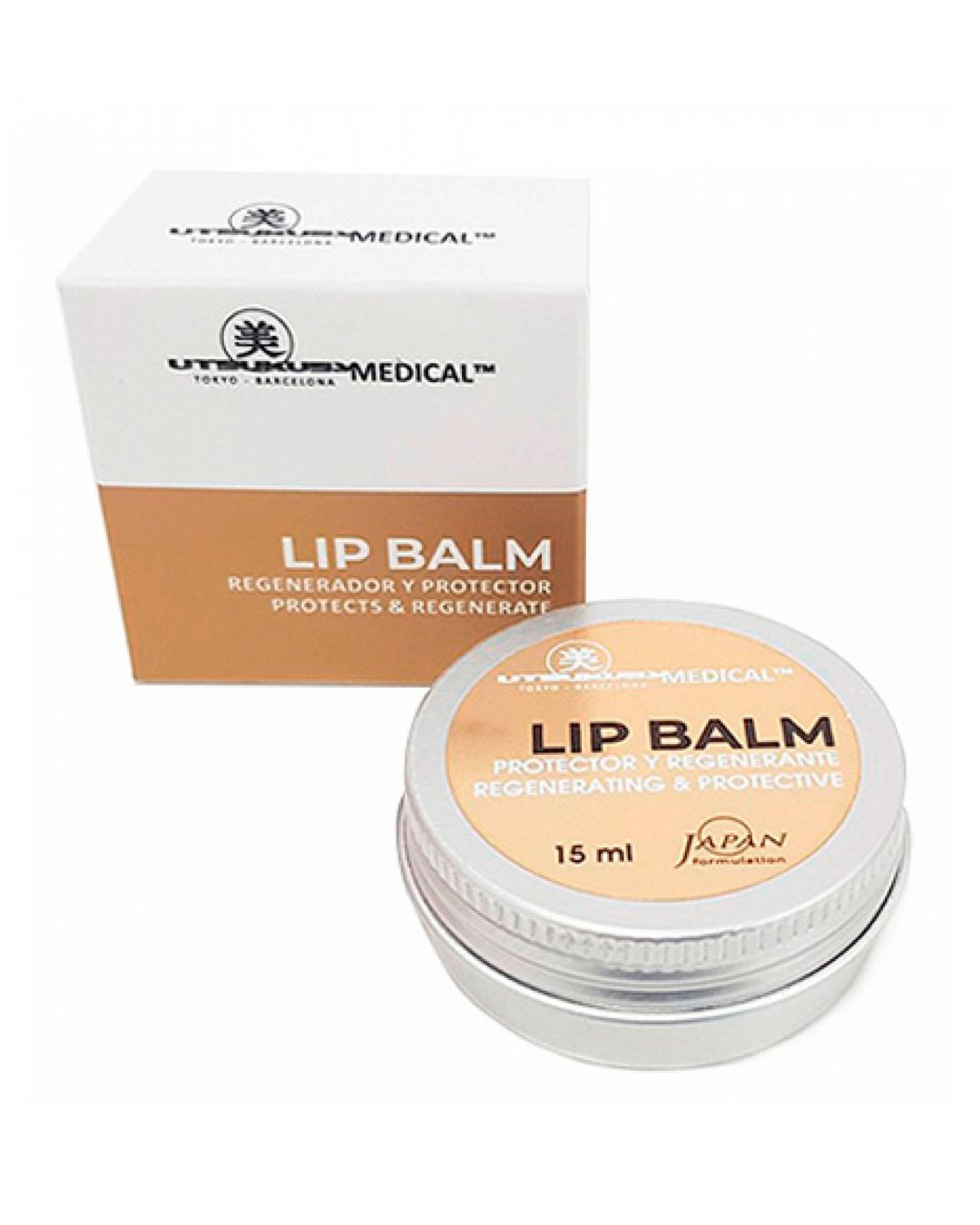 lip balm de la marca utsukusy