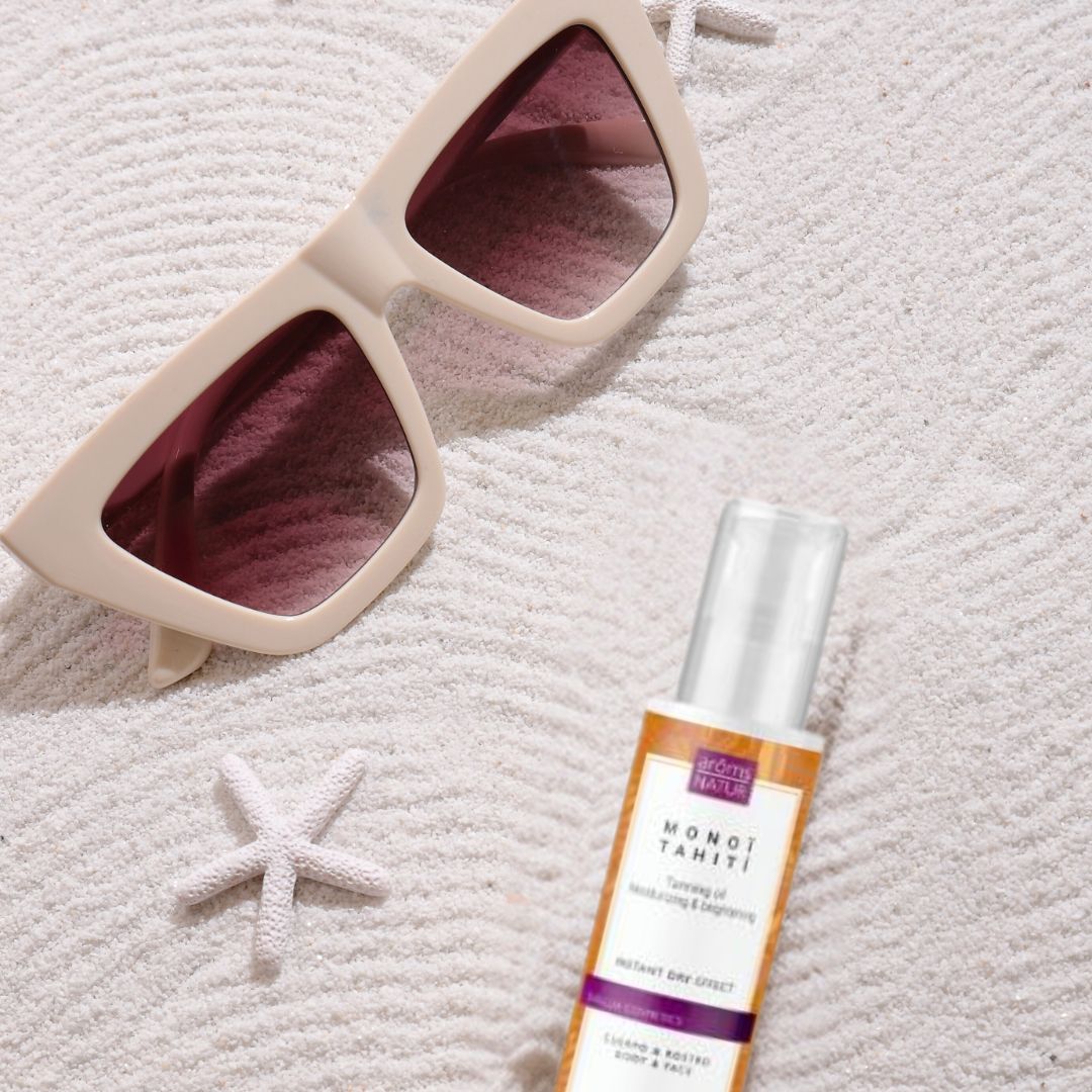 aceite bronceador de aroms natur
