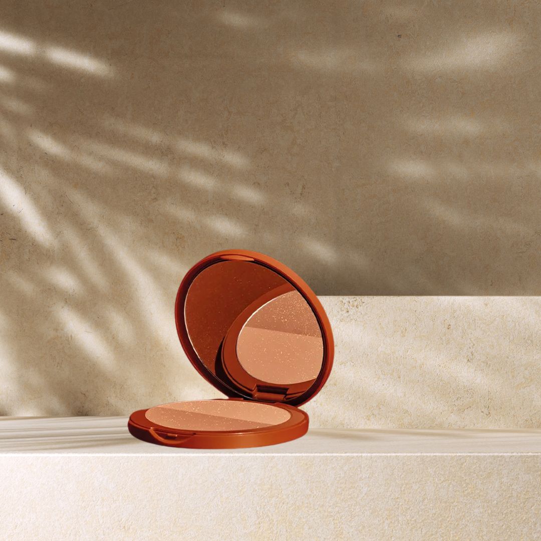 bronceador en polvo compacto de germaine de capuccini