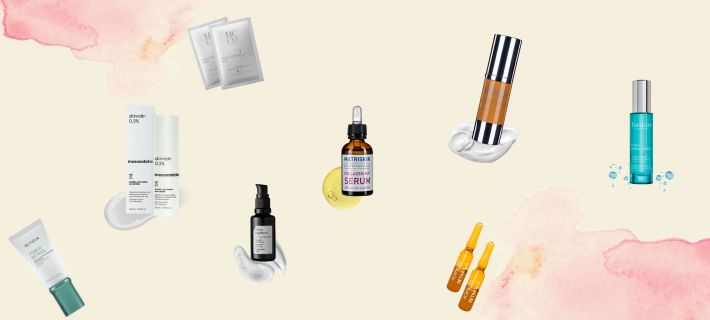 productos de diferentes marcas con retinol