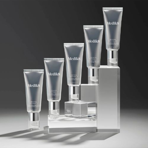 Crystal retinal de diferentes potencias de medik 8
